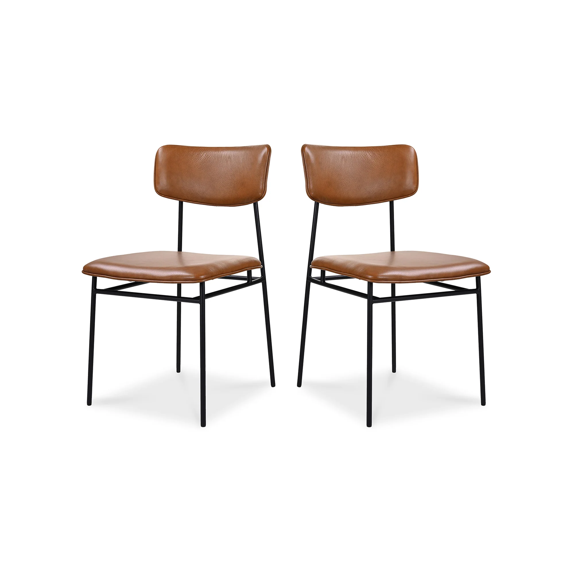 Sailor Dining Chair Brown - Set of 2 - Image 3
