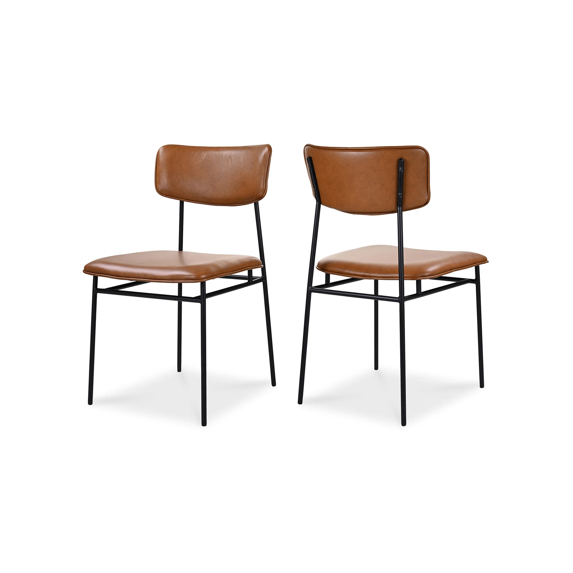 Sailor Dining Chair Brown - Set of 2 - Image 4