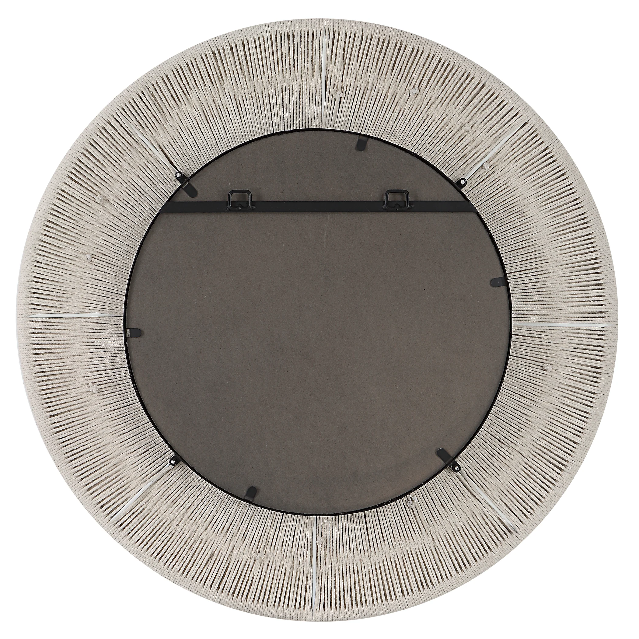 Sailor's Knot White Small Round Mirror - Image 6