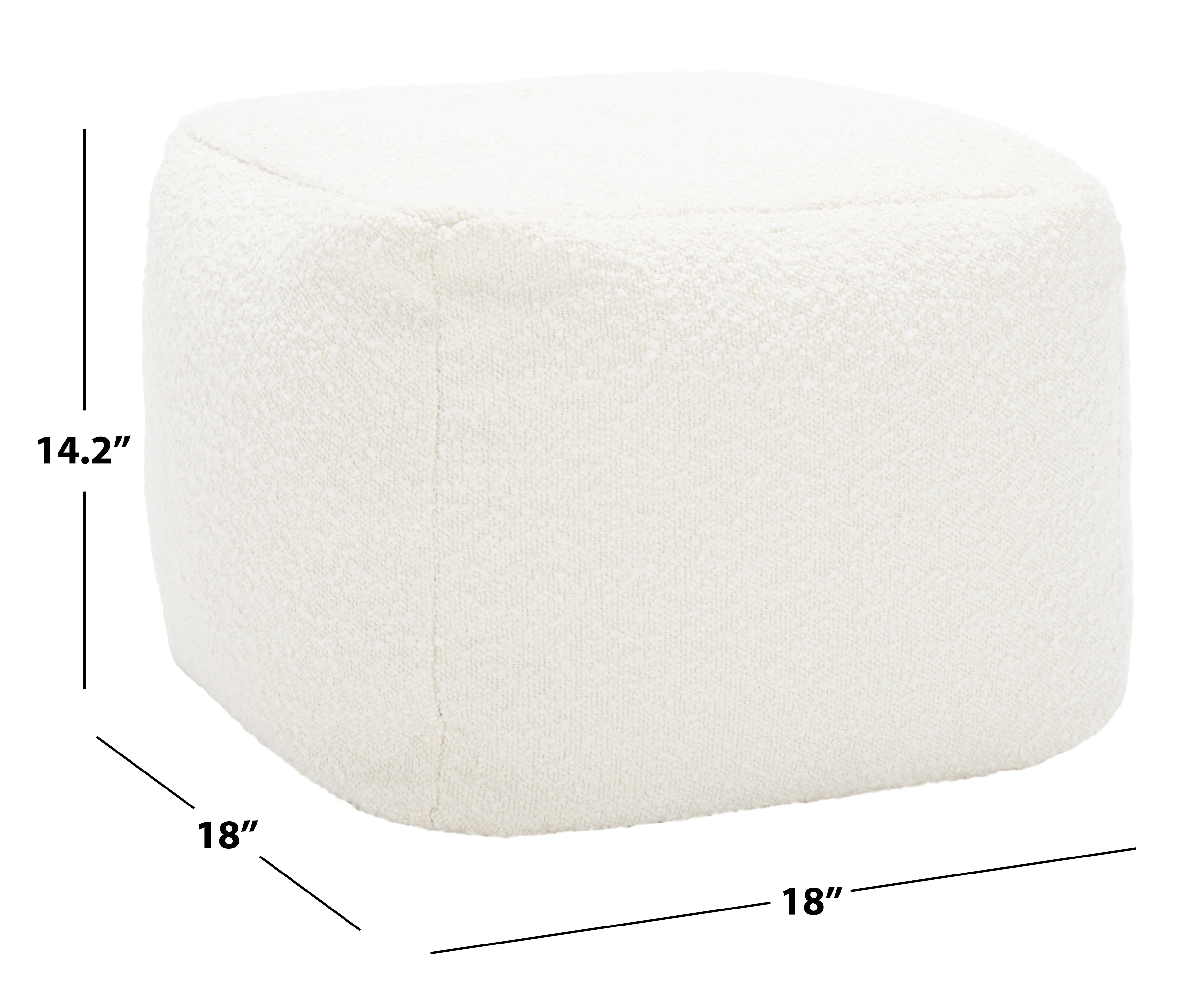 Samuels Boucle Pouf - Image 10