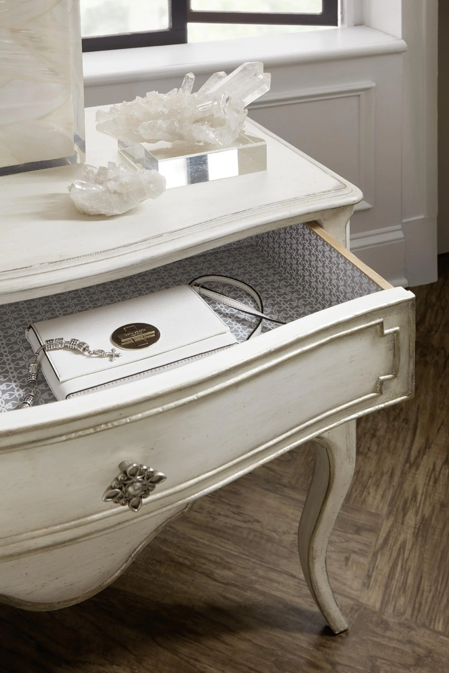 Sanctuary Coco En Blanc Nightstand - Image 4