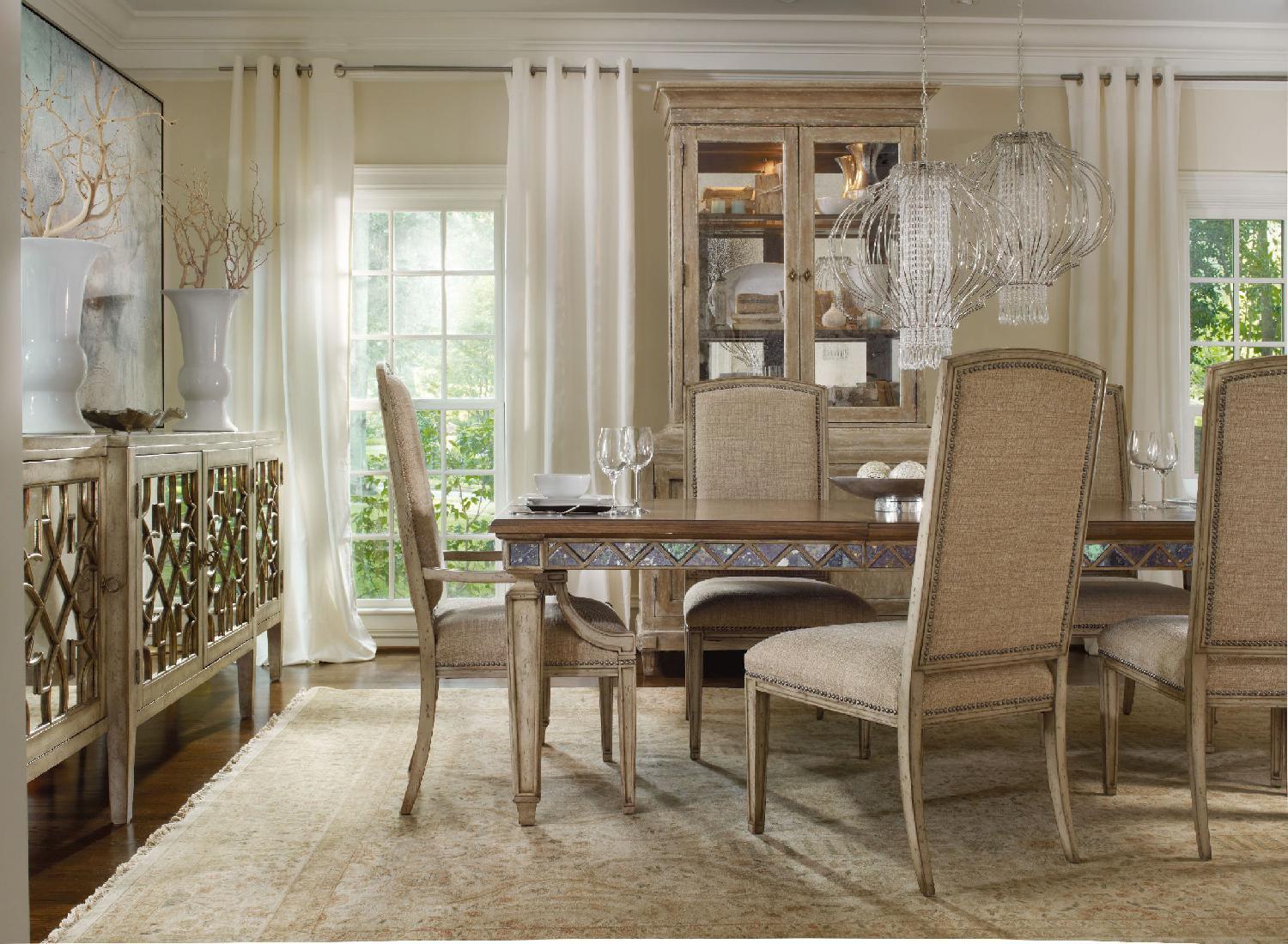 Sanctuary Four-Door Mirrored Console - Surf-Visage - Image 4