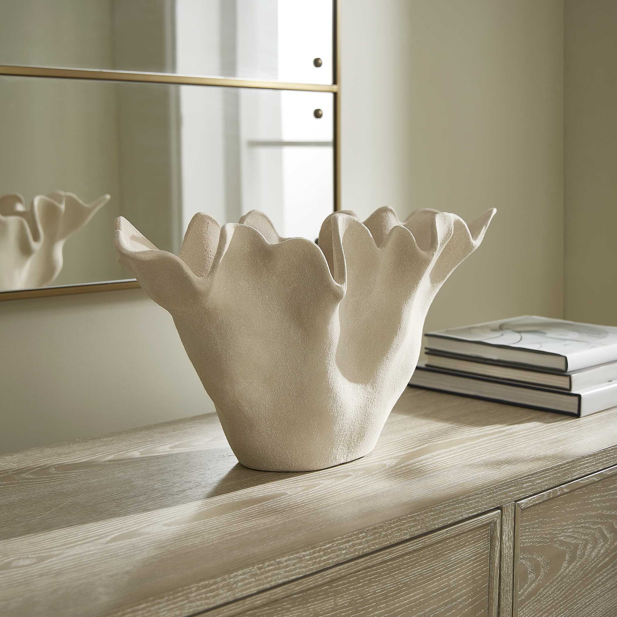 Sand Dune Outdoor Ceramic Bowl - Image 2
