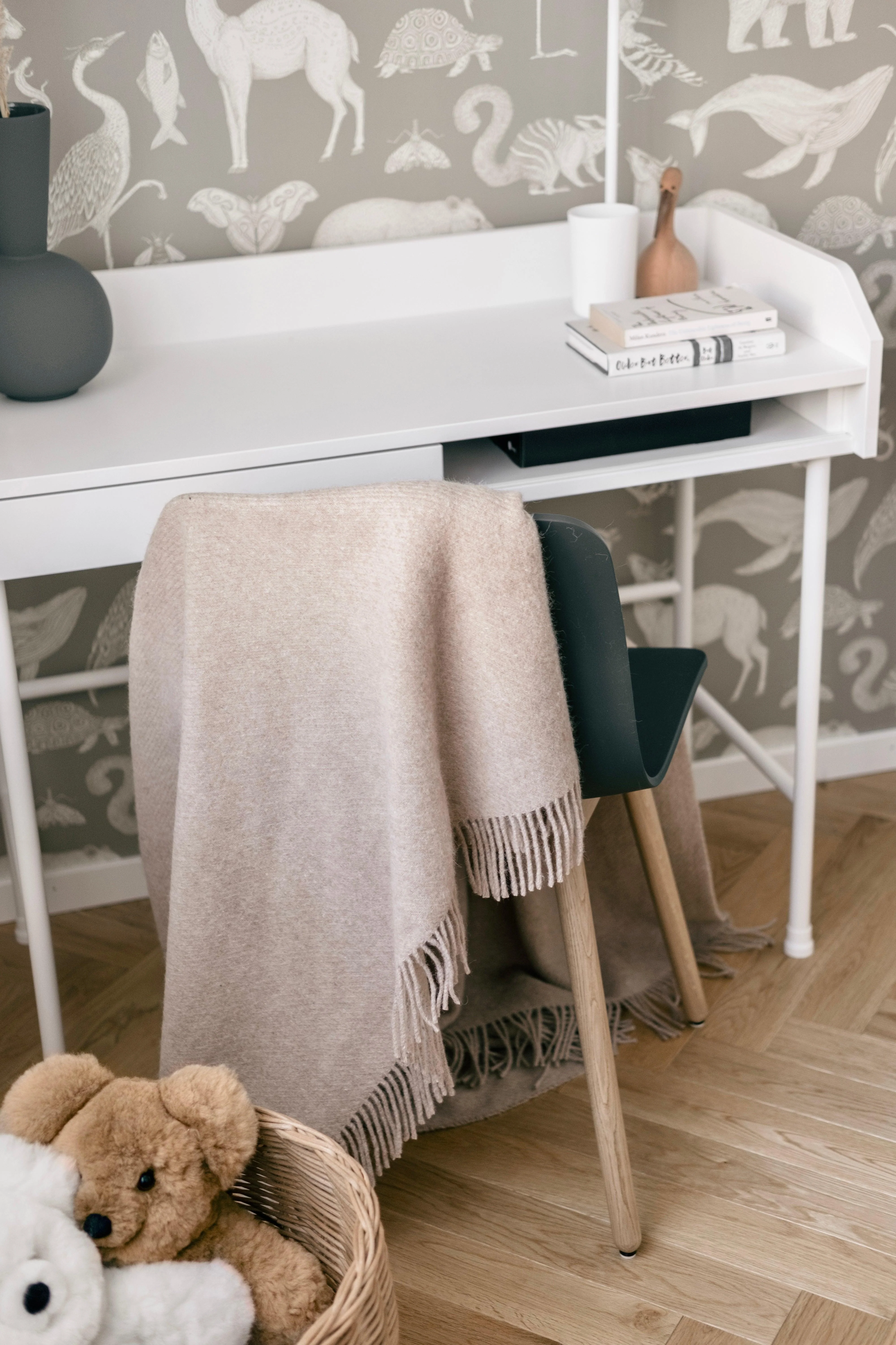 Sandoy Recycled Wool and Alpaca Throw - Image 2