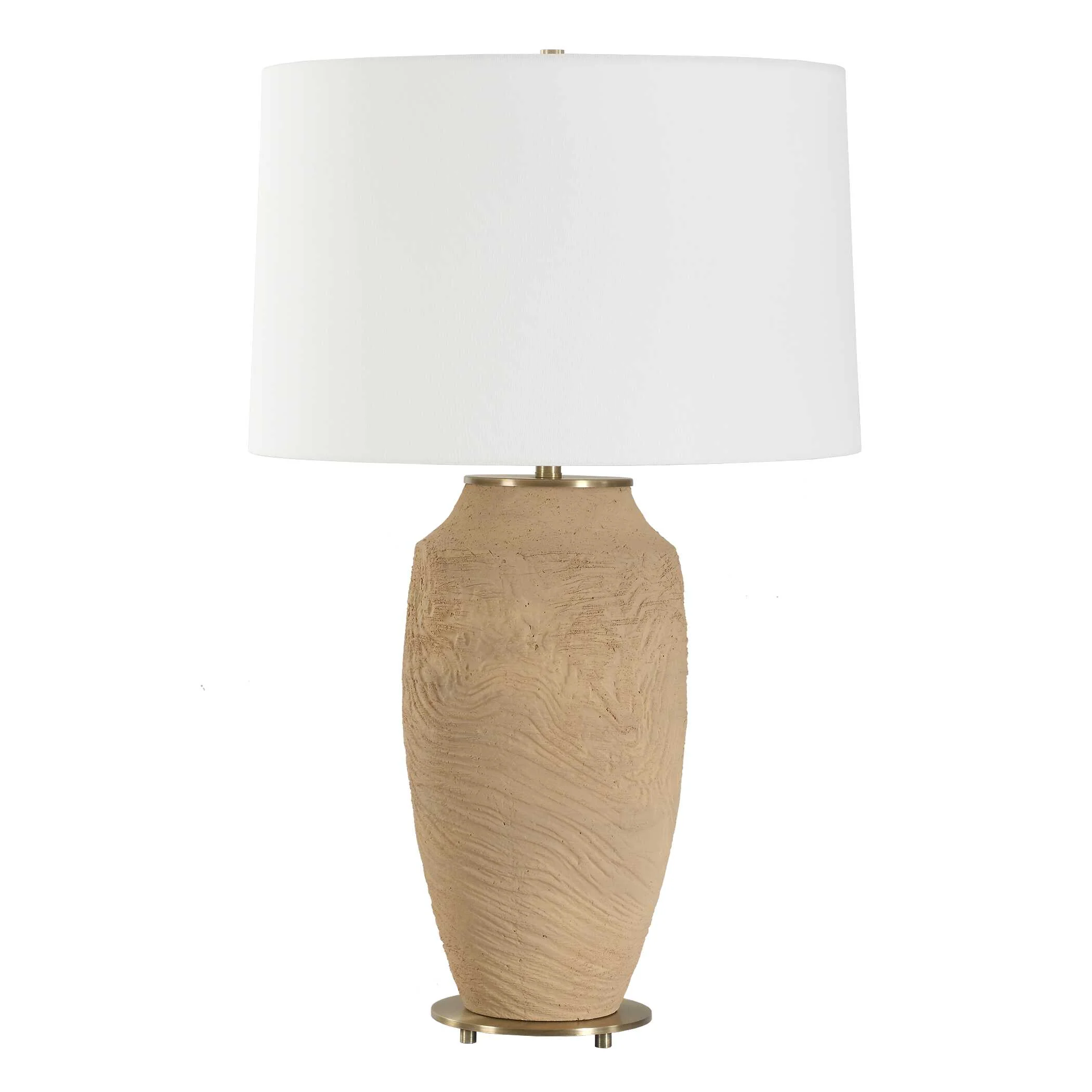 Sandstone Flow Terracotta Table Lamp - Image 4