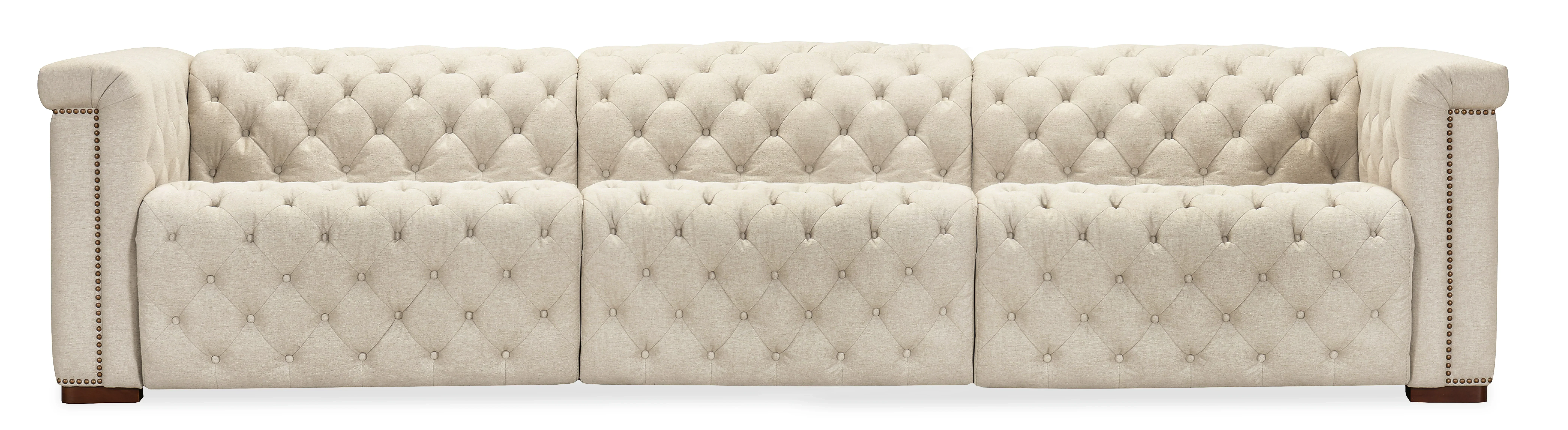 Savion Deux 3 Seat Sofa with Two Power Recliners and Three Power Headrests