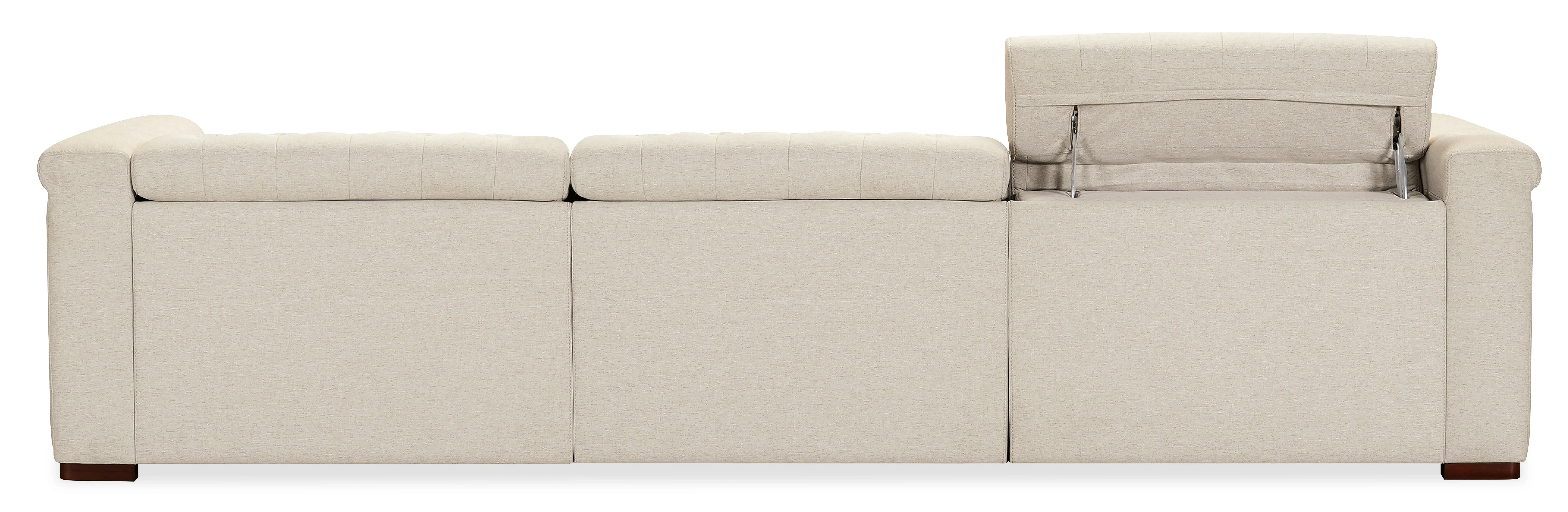 Savion Deux 3 Seat Sofa with Two Power Recliners and Three Power Headrests - Image 3