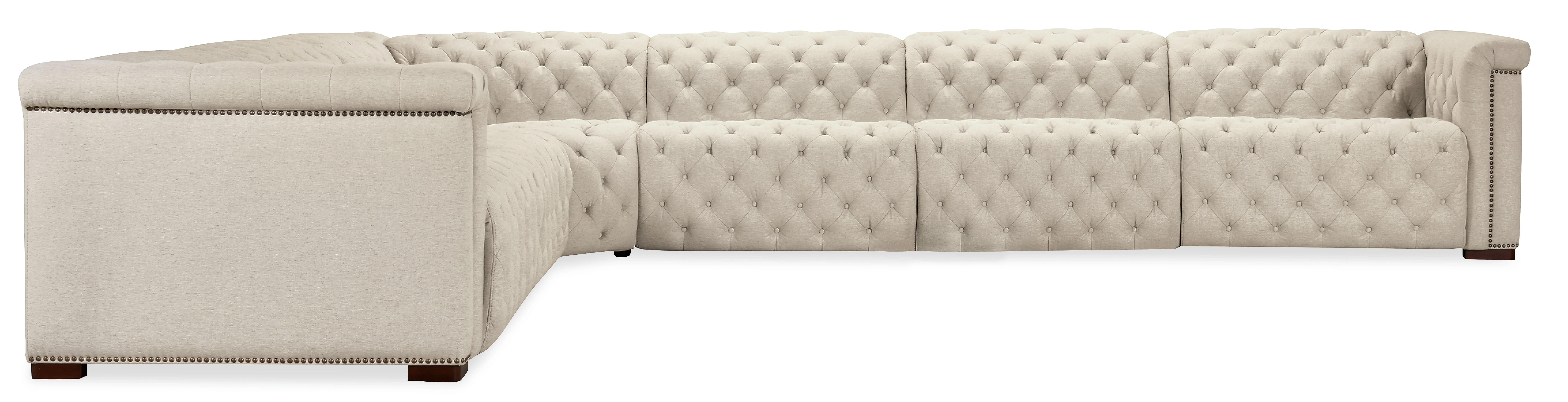 Savion Deux 6 Seat Sectional with Three Power Recliners and Seven Power Headrests - Image 6