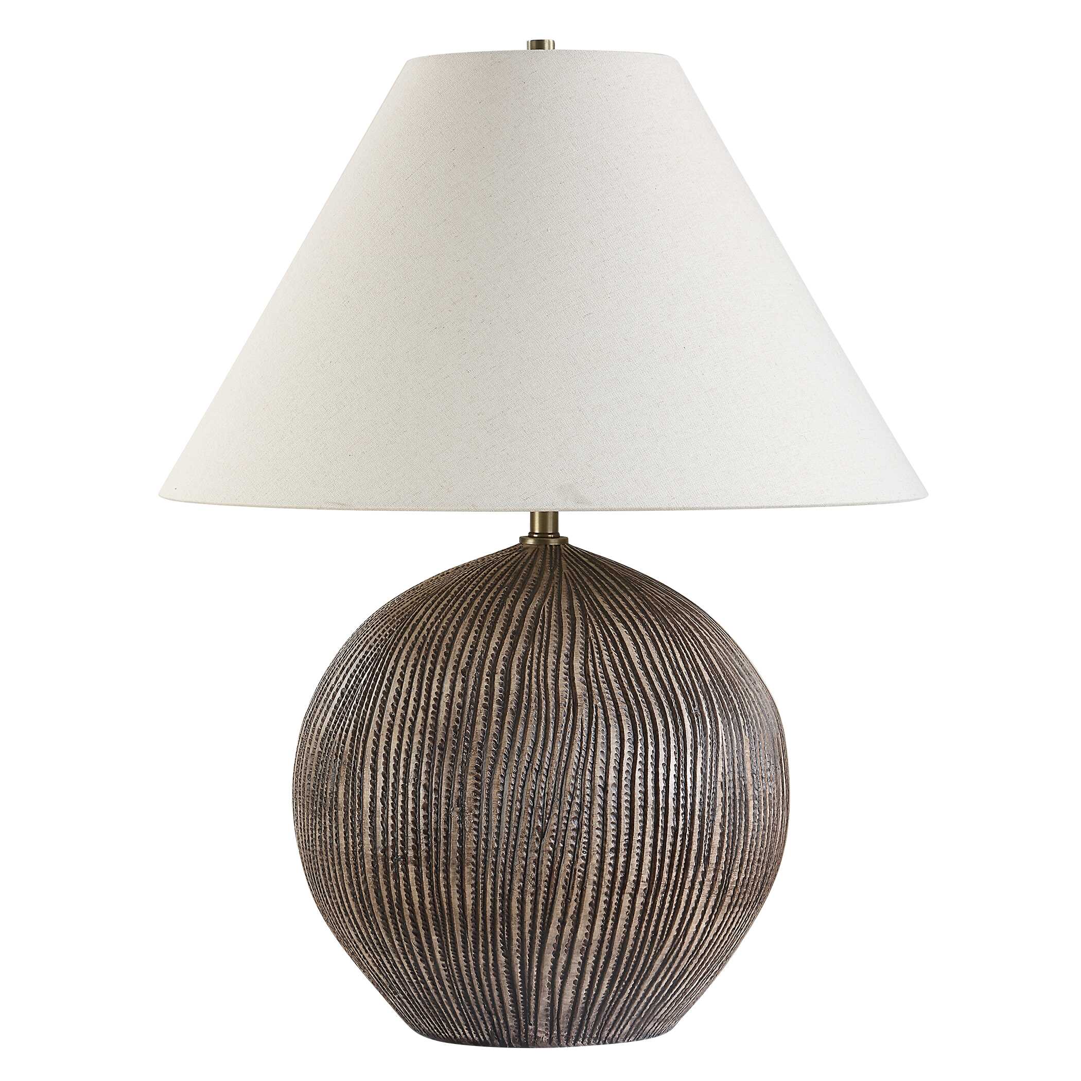 Sayre Dark Brown Table Lamp - Image 4