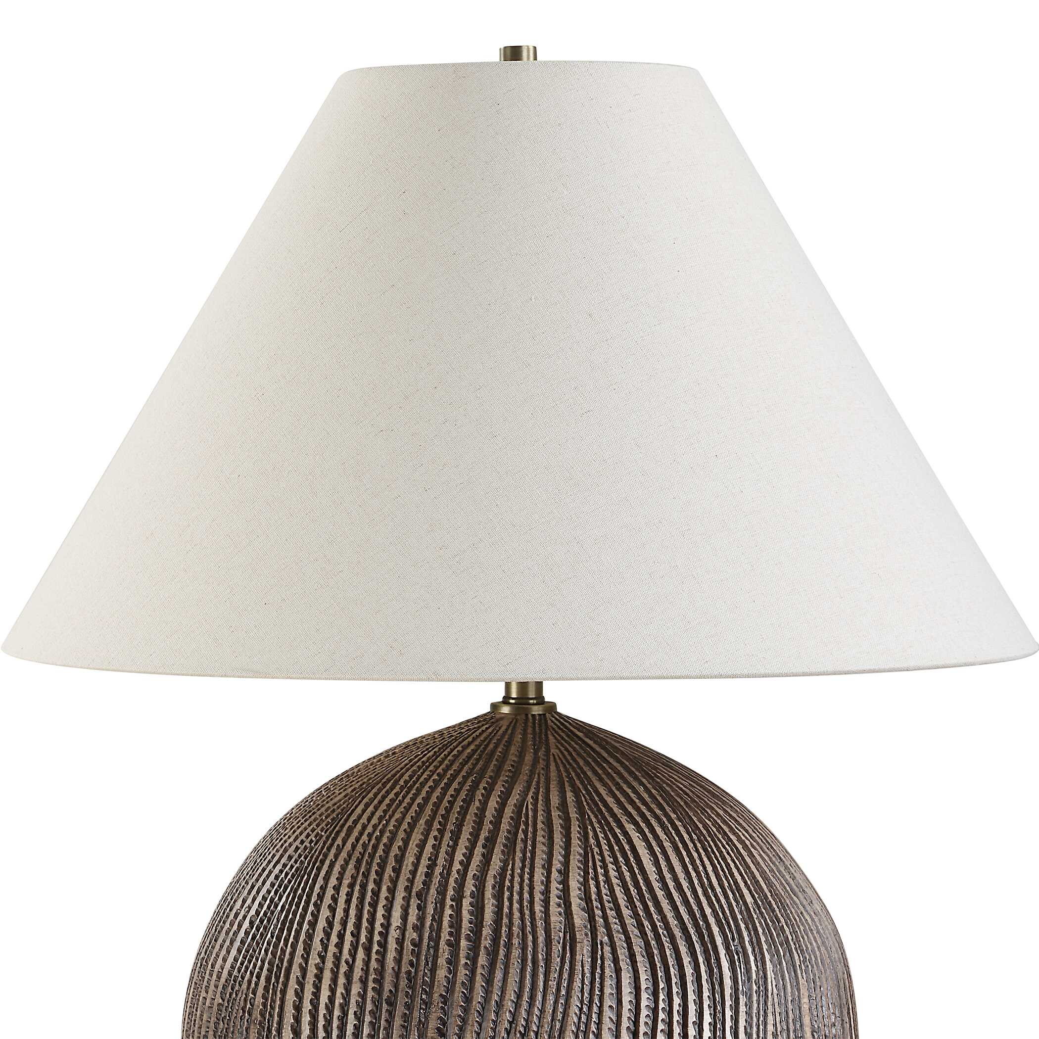 Sayre Dark Brown Table Lamp - Image 5