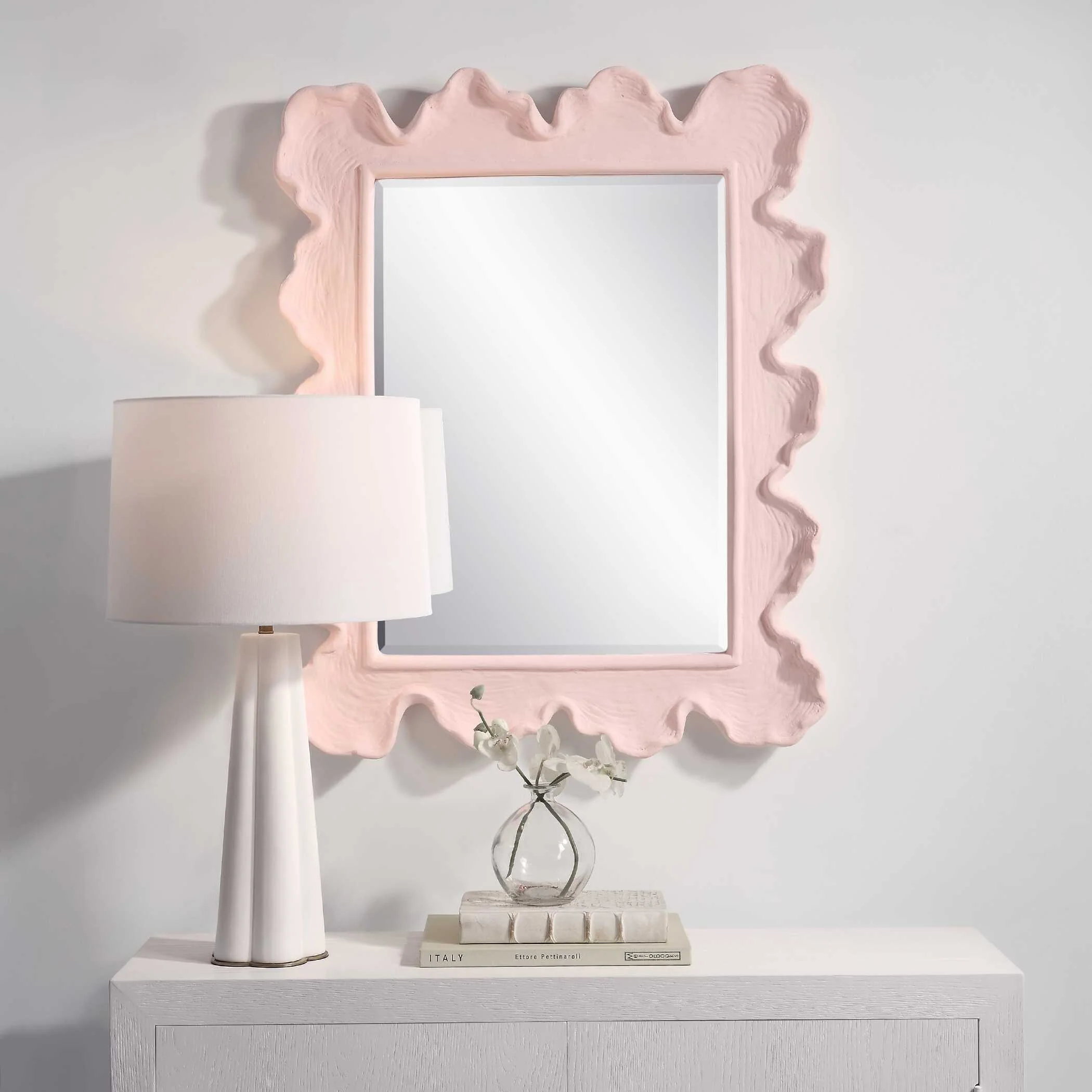 Sea Coral Pink Mirror - Image 5