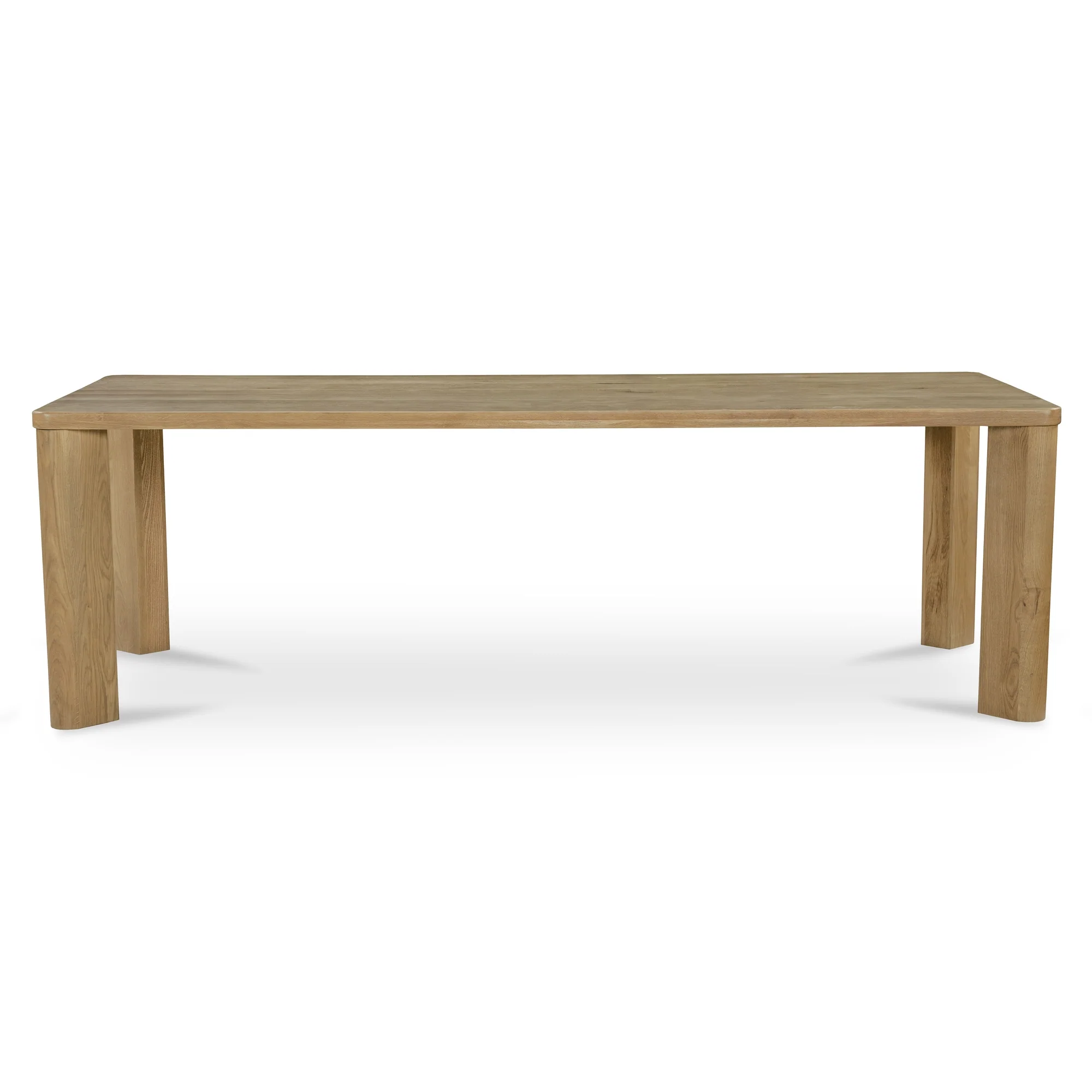Segment Dining Table Wood Large