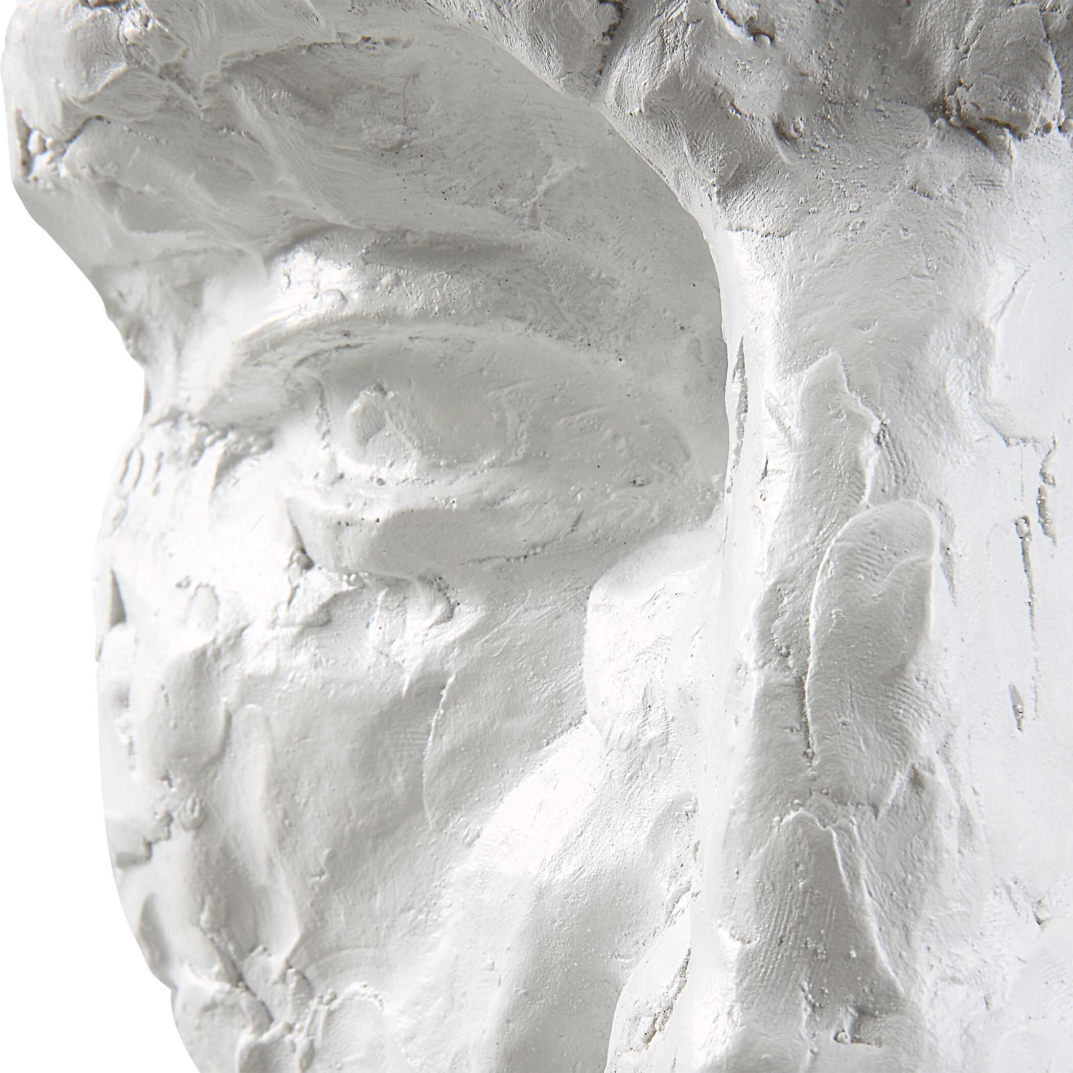 Self-Portrait White Mask Wall Decor - Set of 6 - Image 5