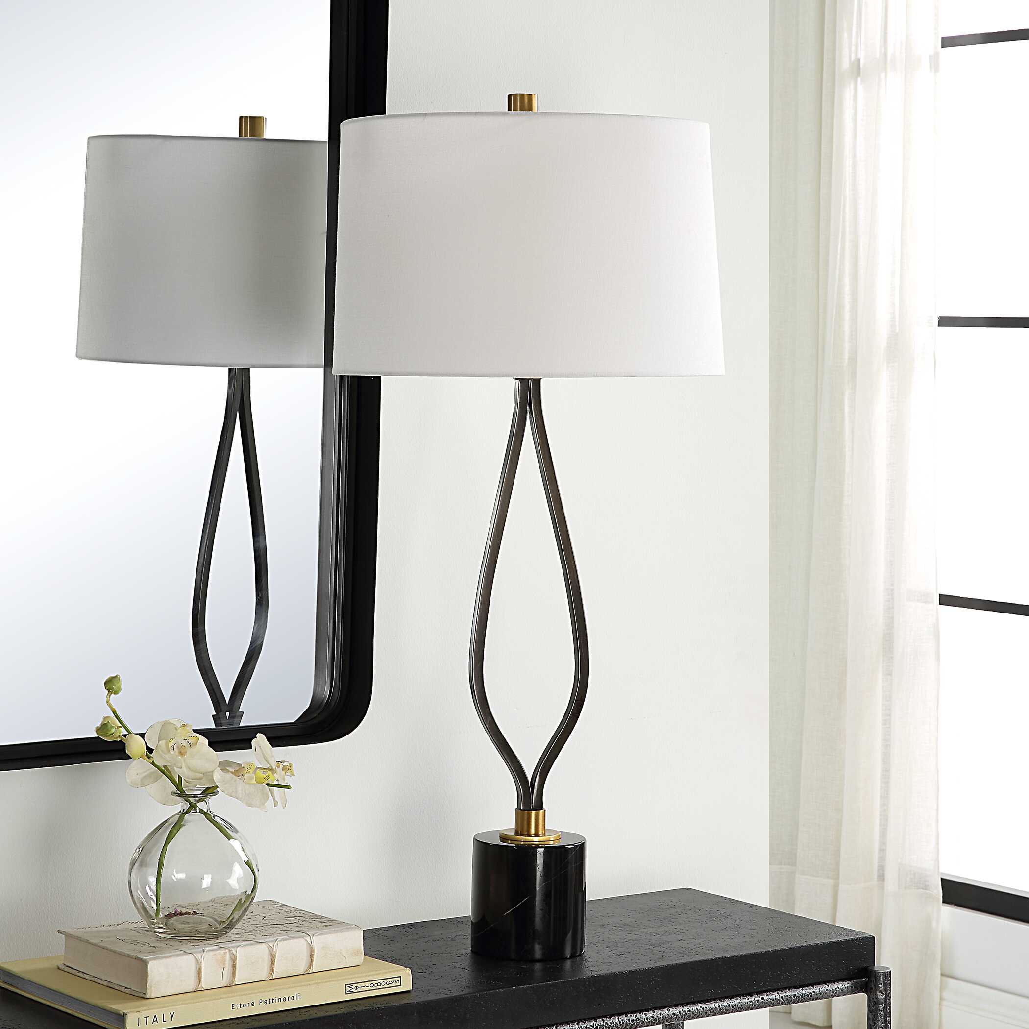 Separate Paths Iron Table Lamp - Image 3
