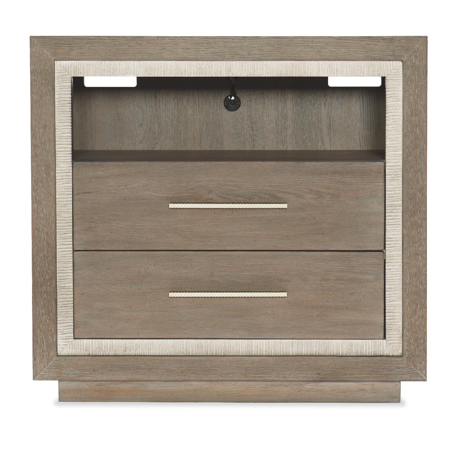 Serenity Balboa Two Drawer Nightstand - Image 2