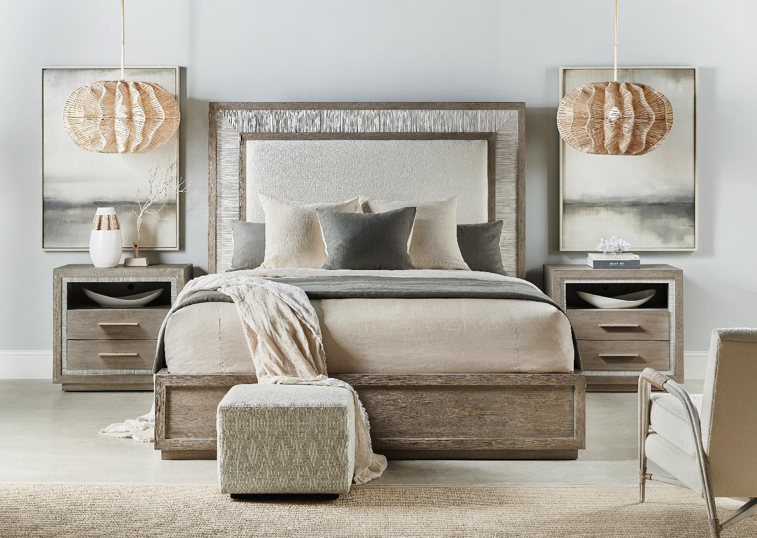 Serenity Balboa Two Drawer Nightstand - Image 4