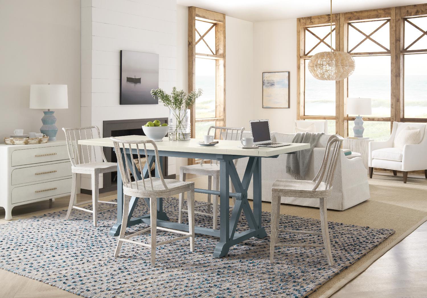 Serenity Piers Friendship Table with2-12in Leaves - Image 6