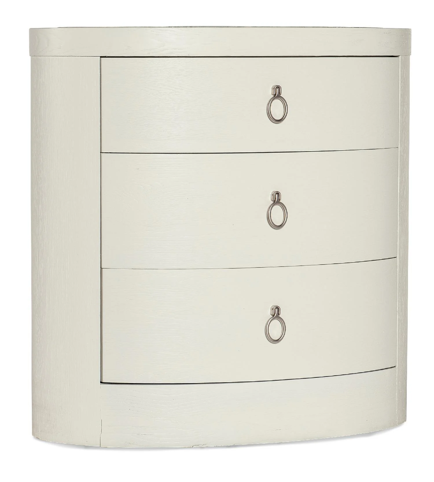 Serenity Wavecrest Oval Nightstand