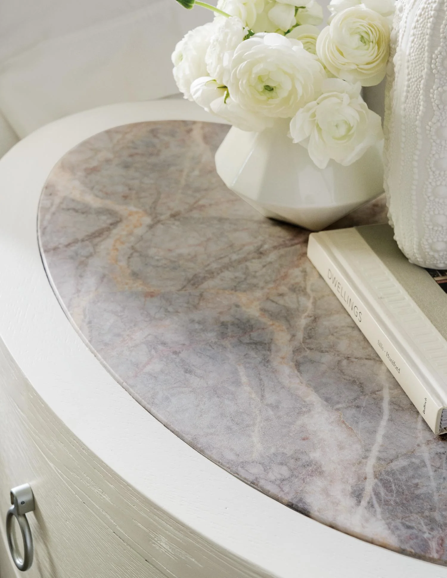 Serenity Wavecrest Oval Nightstand - Image 4