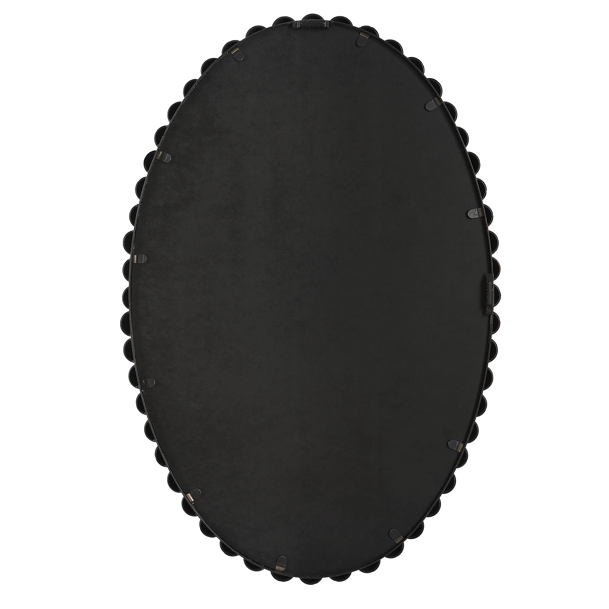 Serna Black Oval Mirror - Image 7