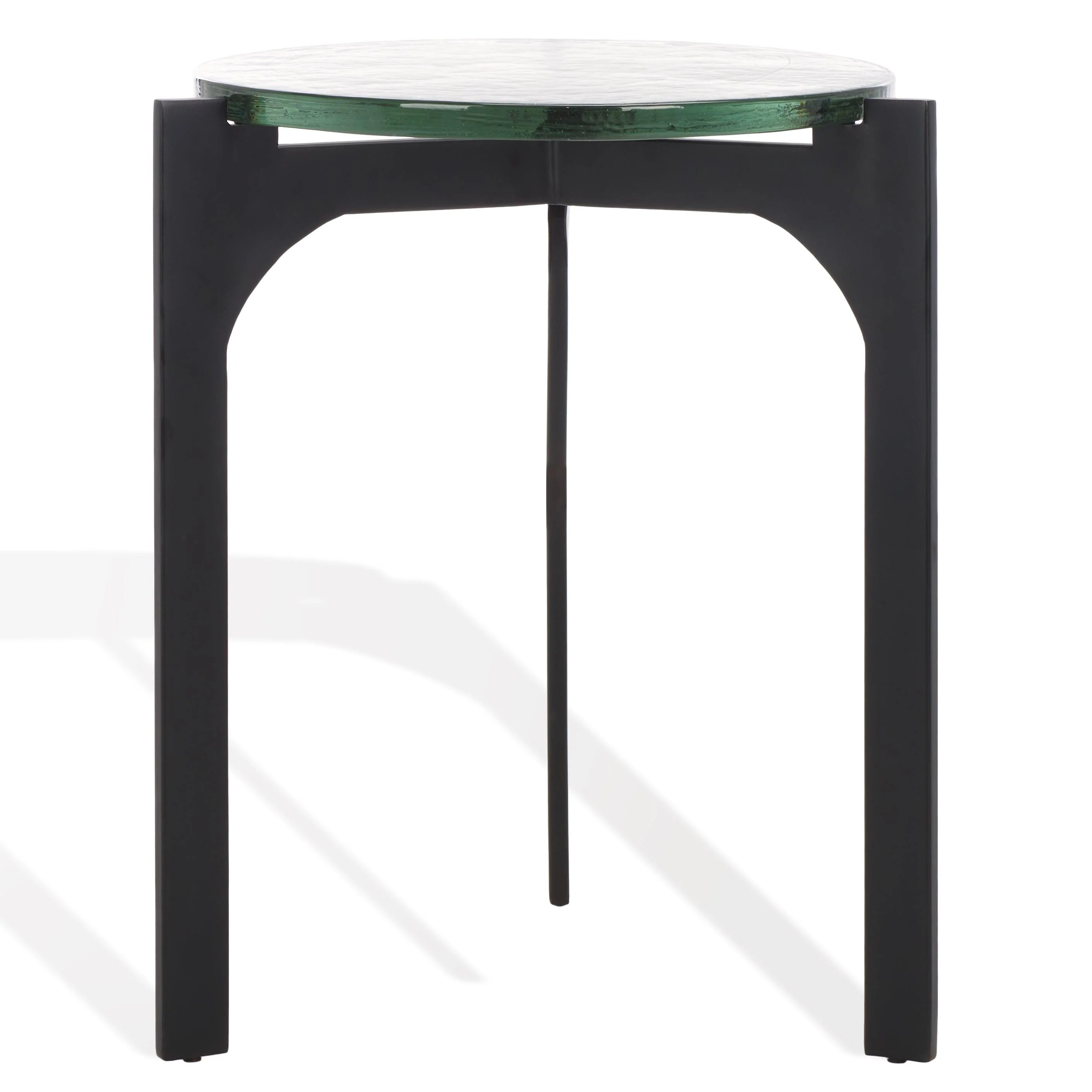 Seymour Cast Glass Accent Table - Image 3