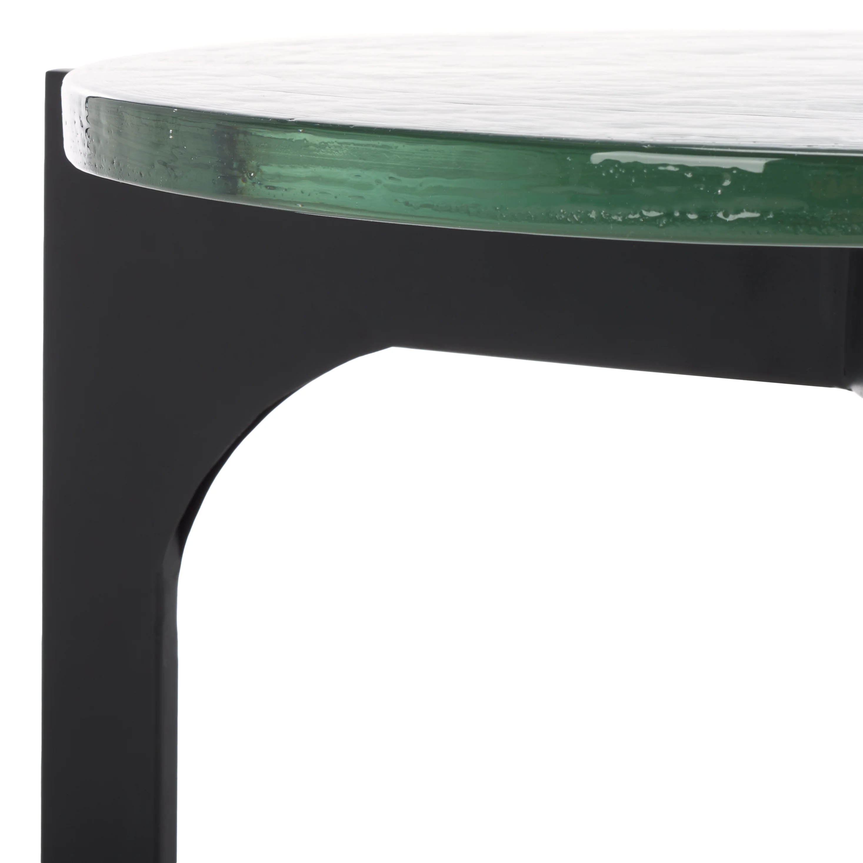 Seymour Cast Glass Accent Table - Image 6