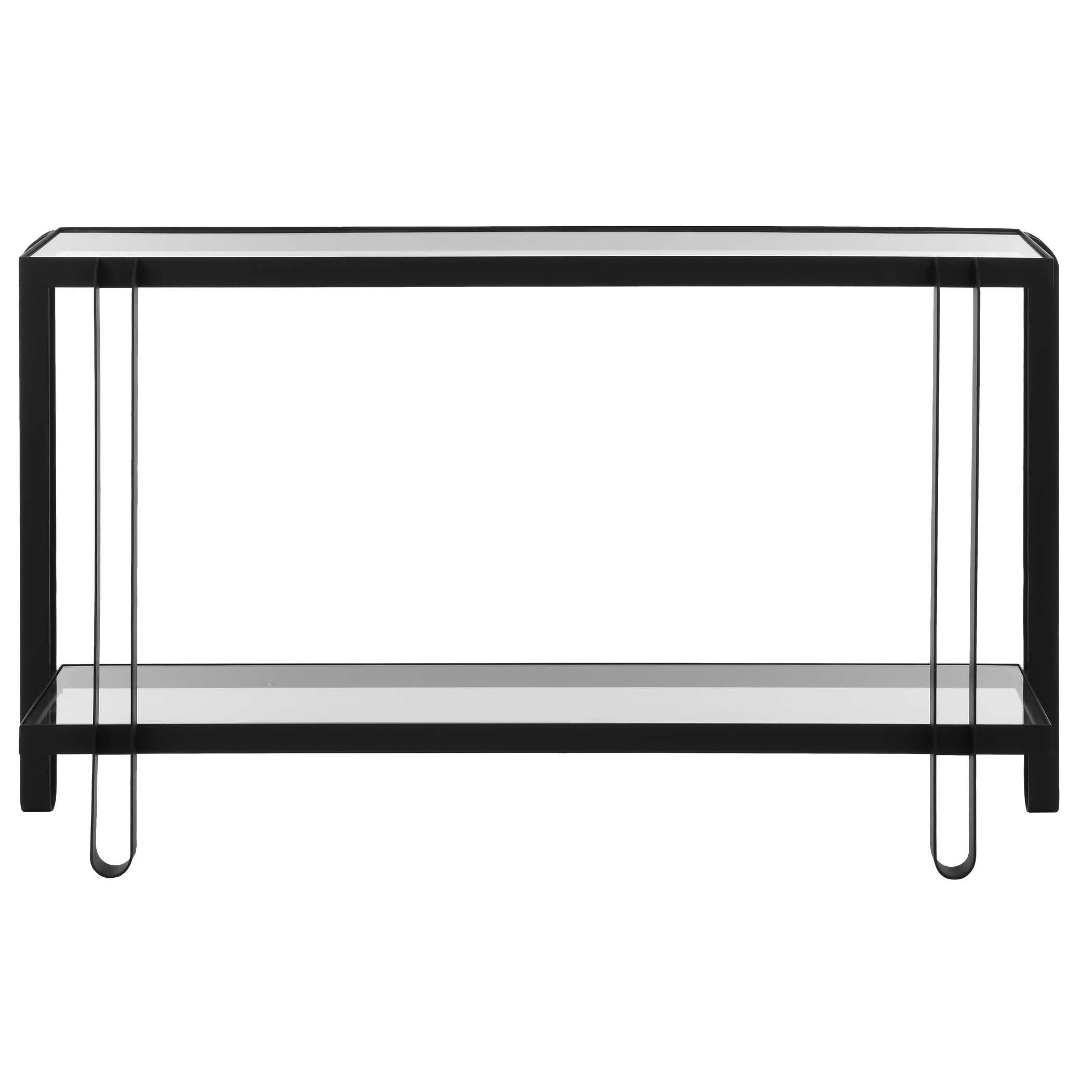 Shadow Black Iron Console Table - Image 7