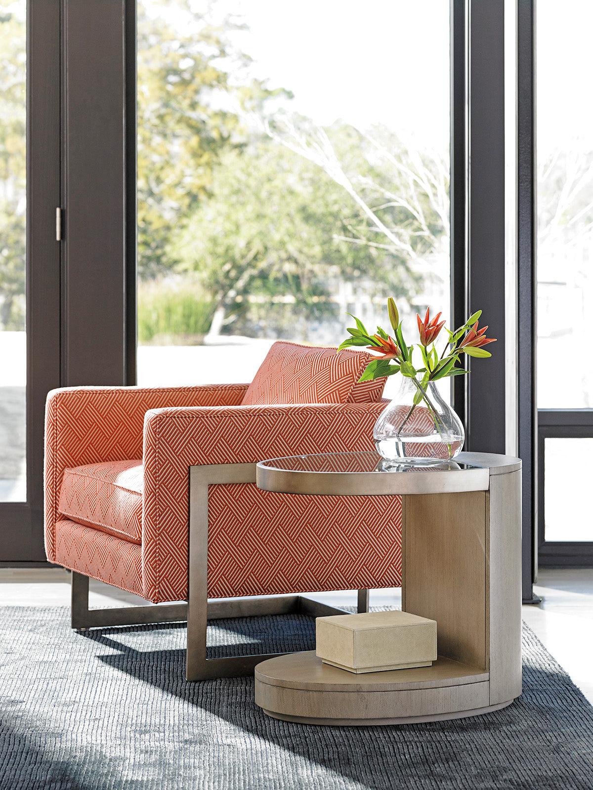 Shadow Play Highball Oval End Table - Image 2