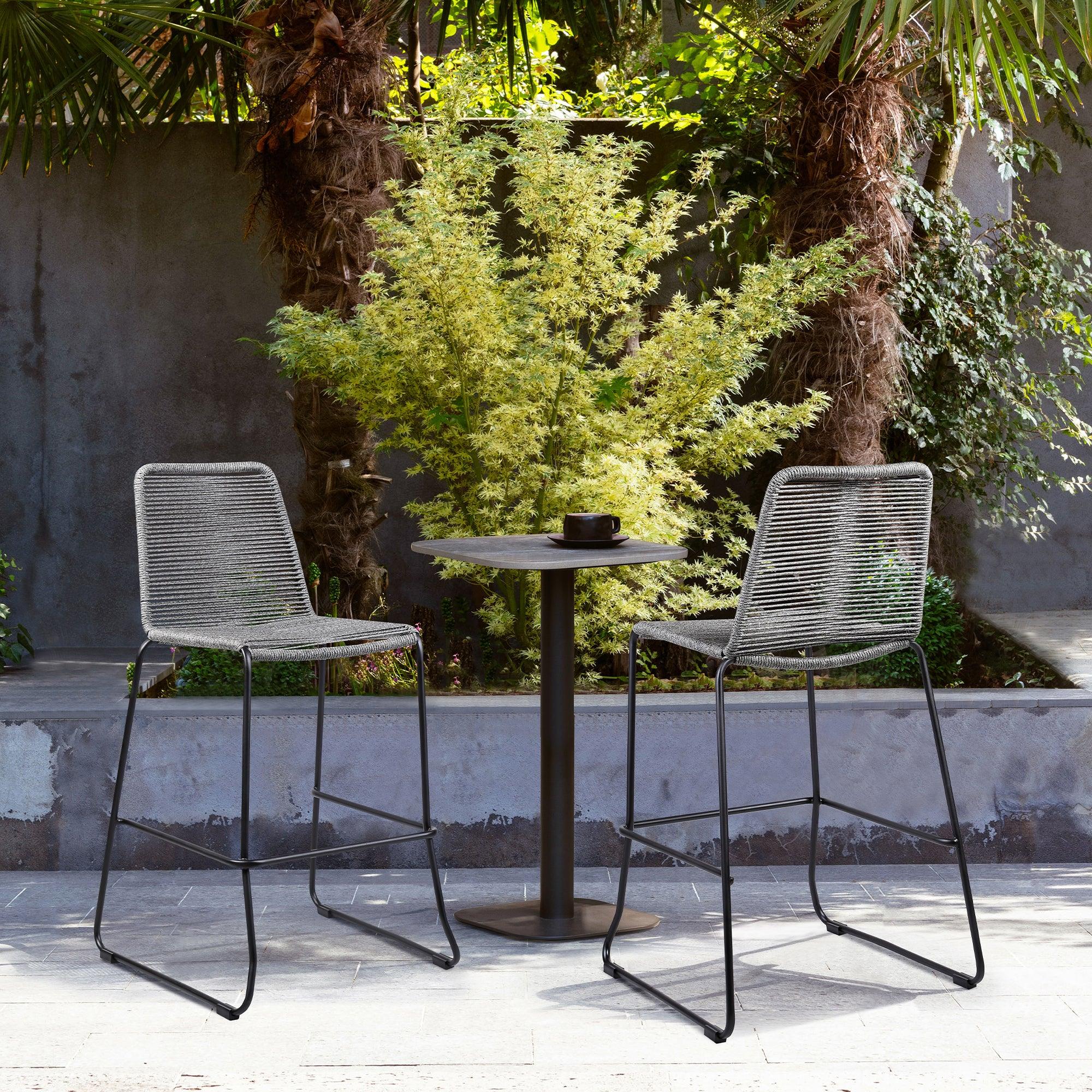 Shasta 30" Outdoor Barstool - Set of 2 - Image 16