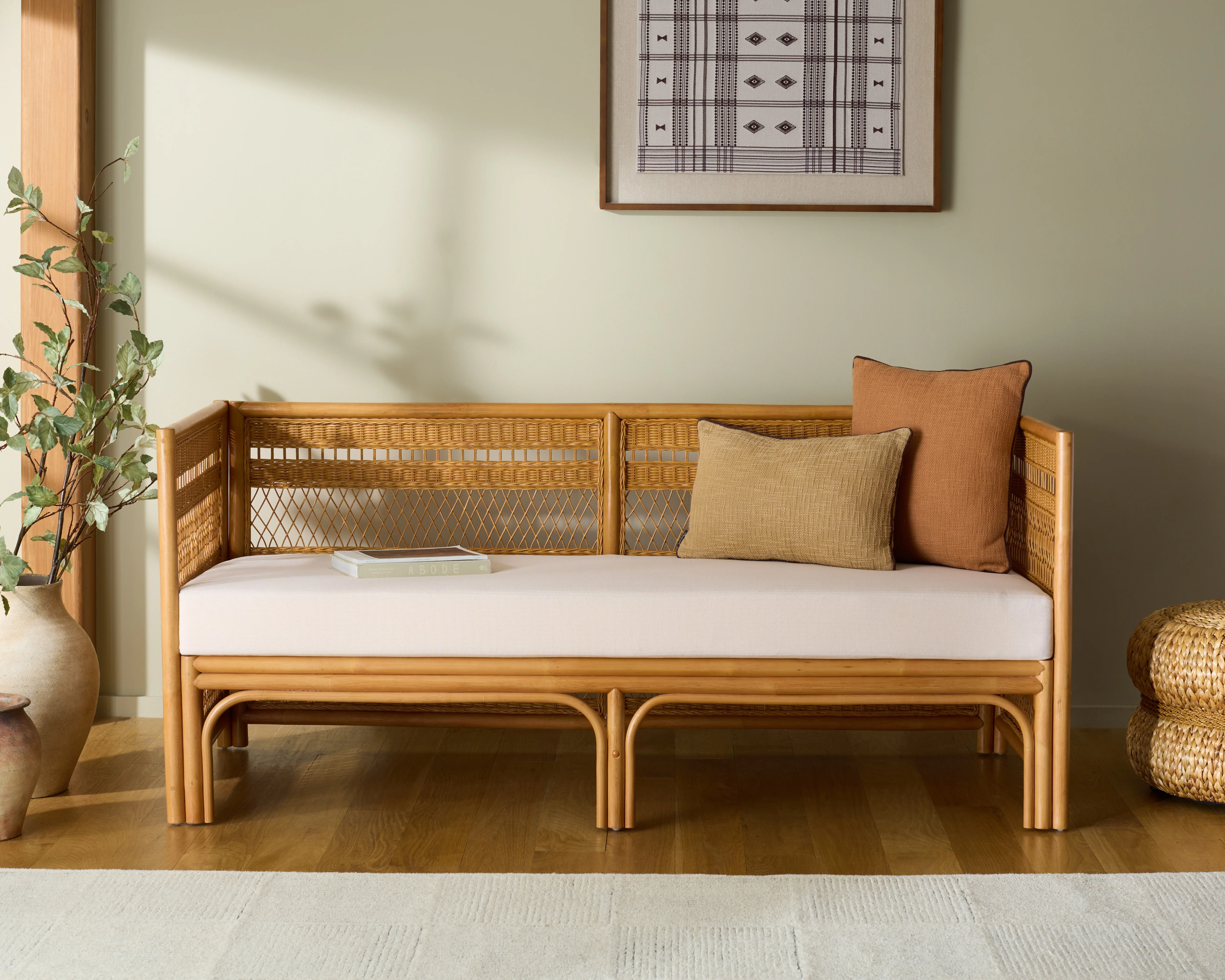 Shawnee Rattan Loveseat - Image 2