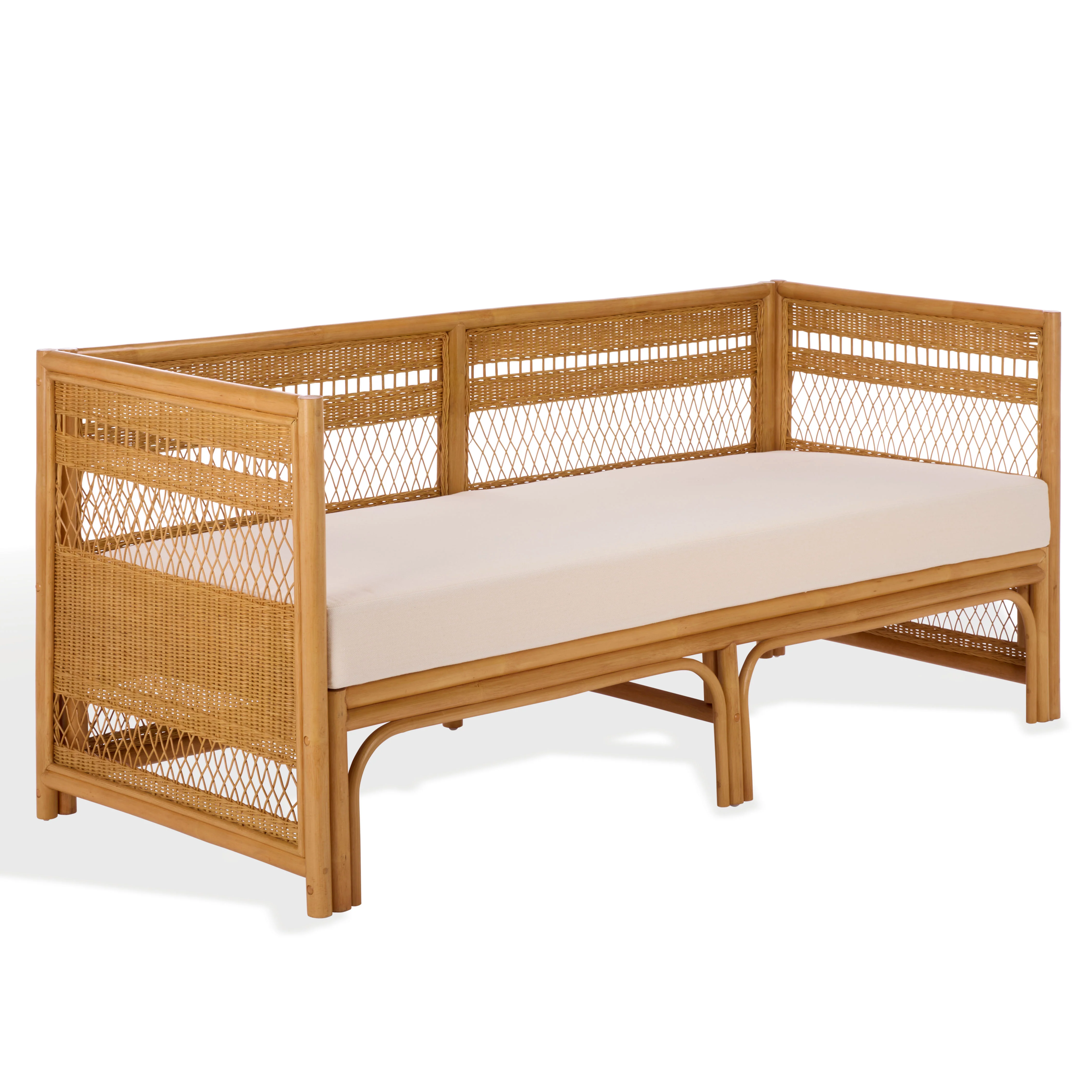 Shawnee Rattan Loveseat - Image 3