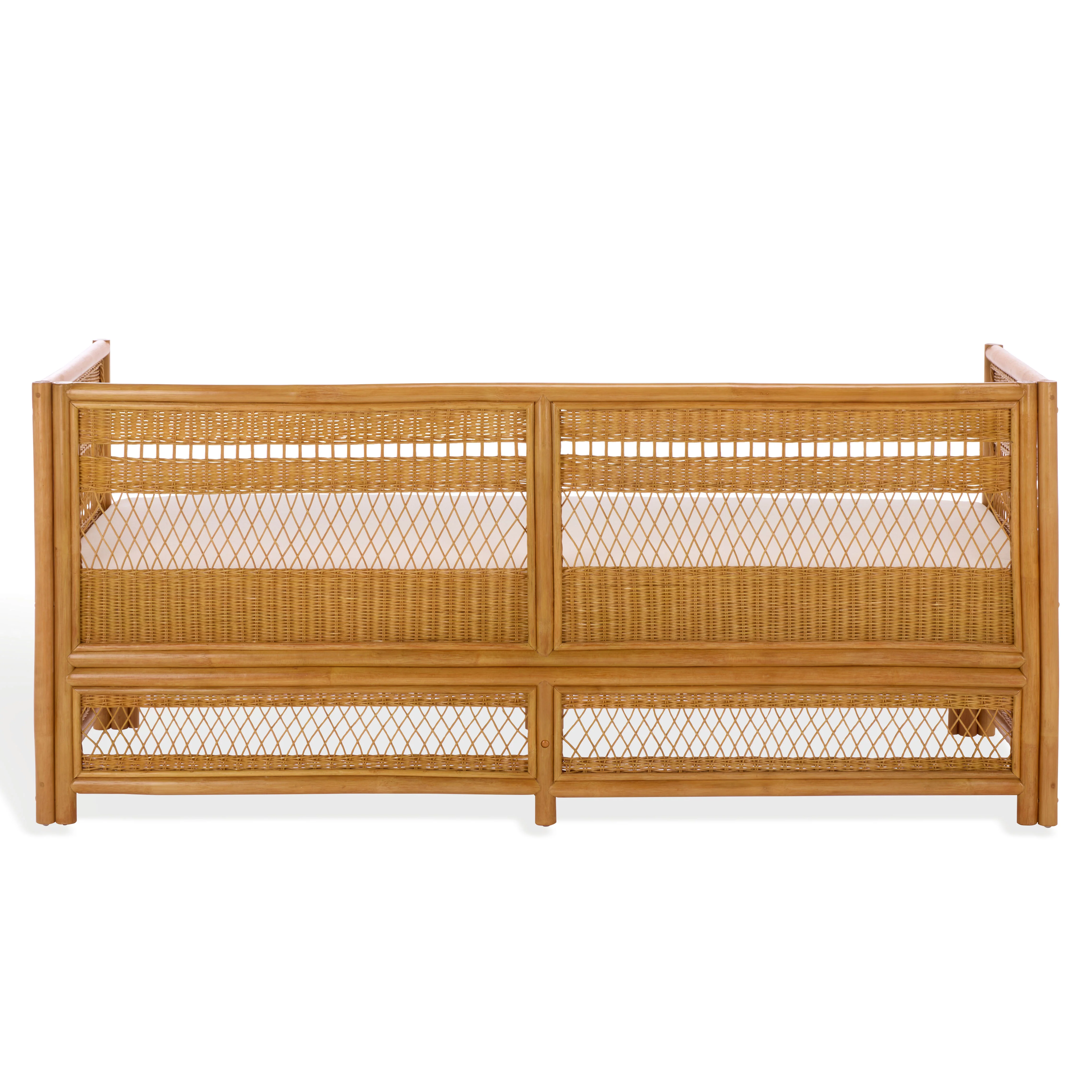 Shawnee Rattan Loveseat - Image 4