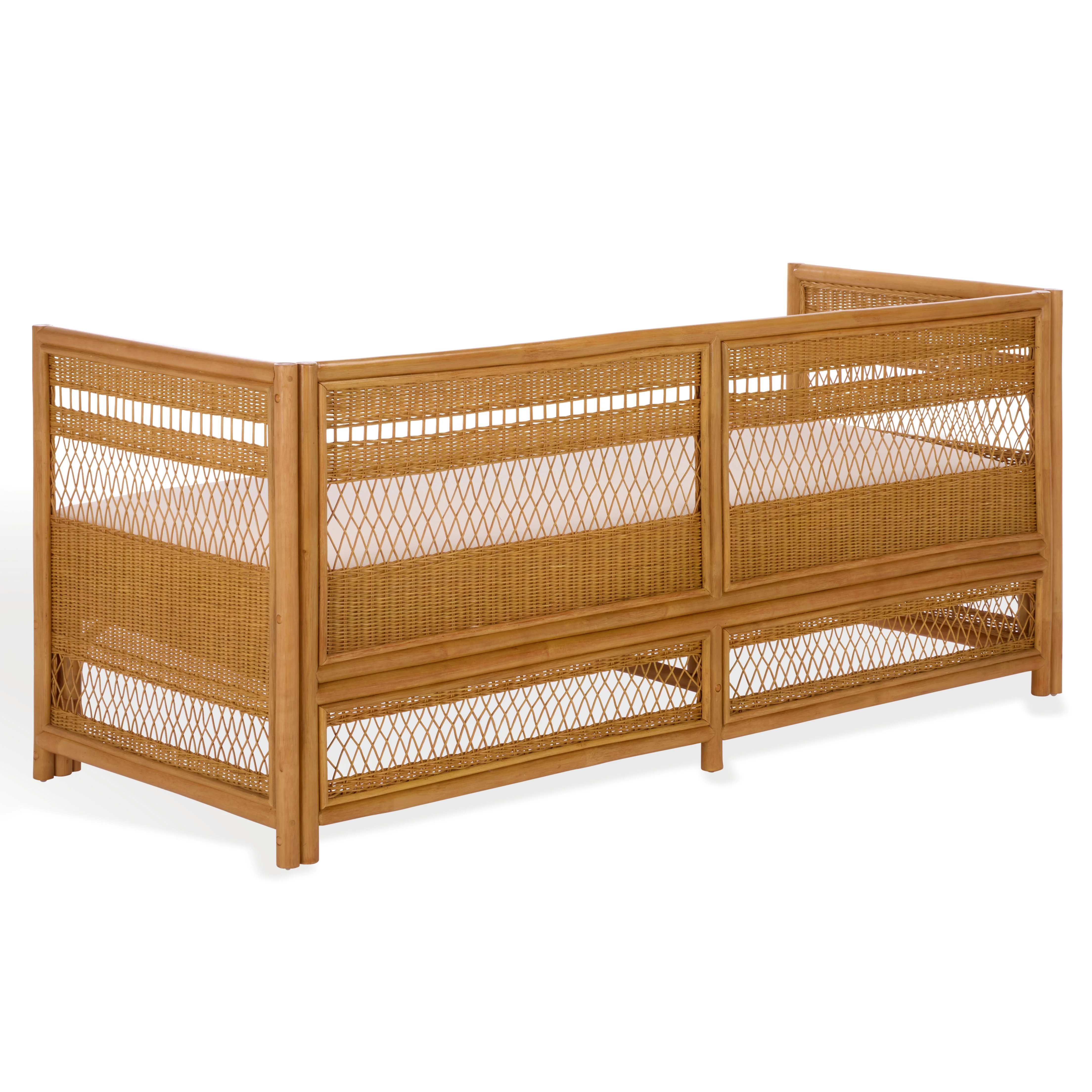Shawnee Rattan Loveseat - Image 9