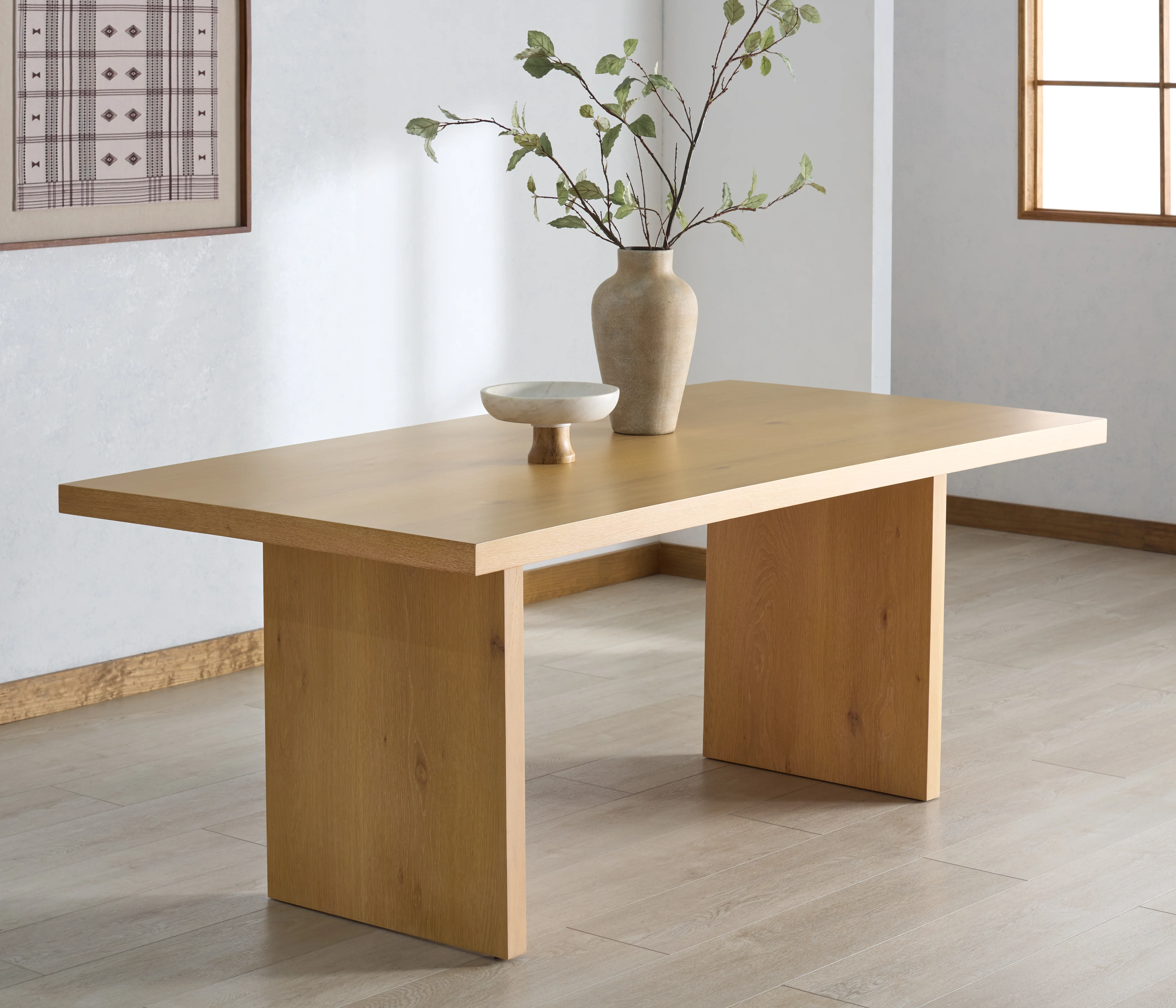 Shelbee Wood Rectangle Dining Table - Image 2