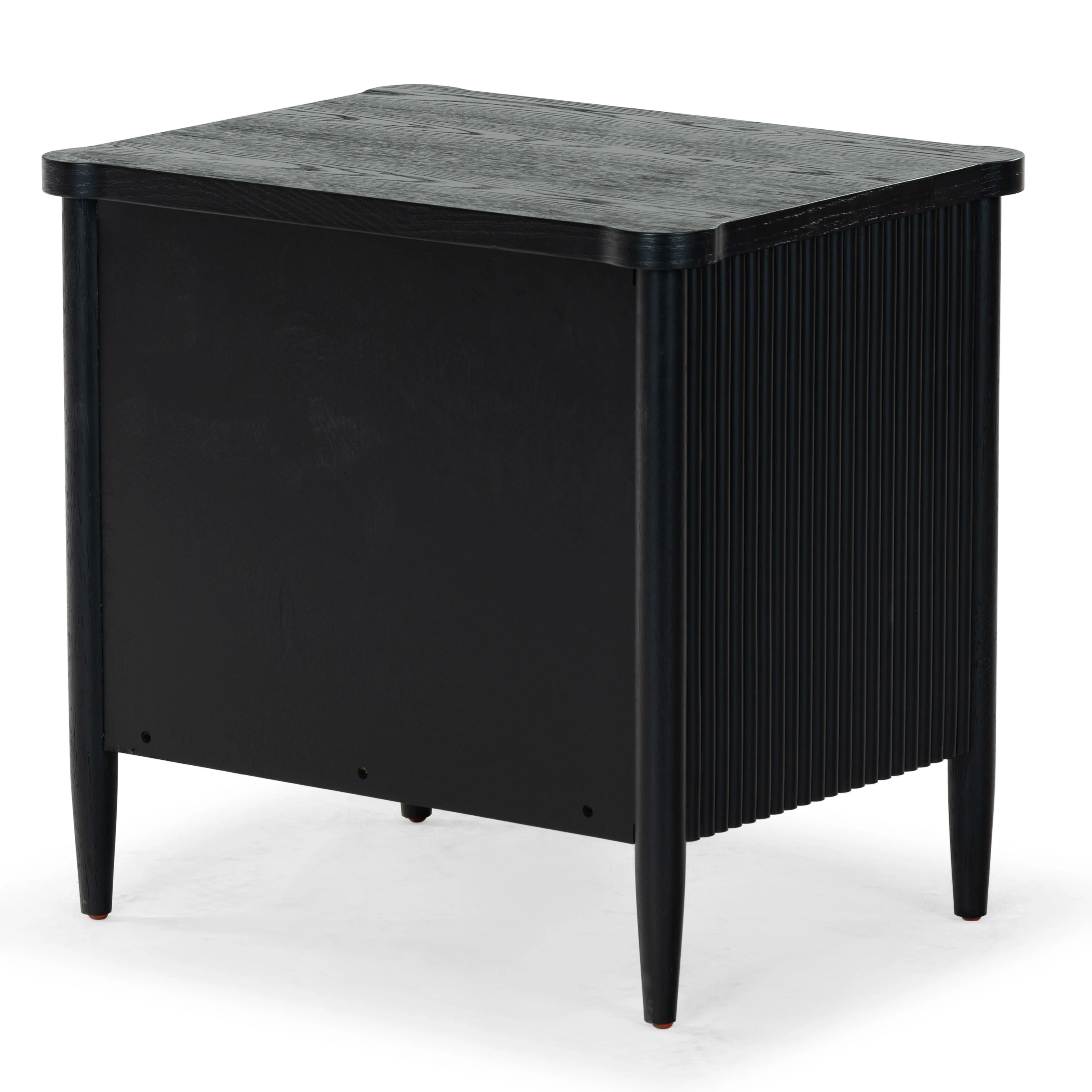 Shelbie 1 Drawer Reeded Nightstand - Image 39