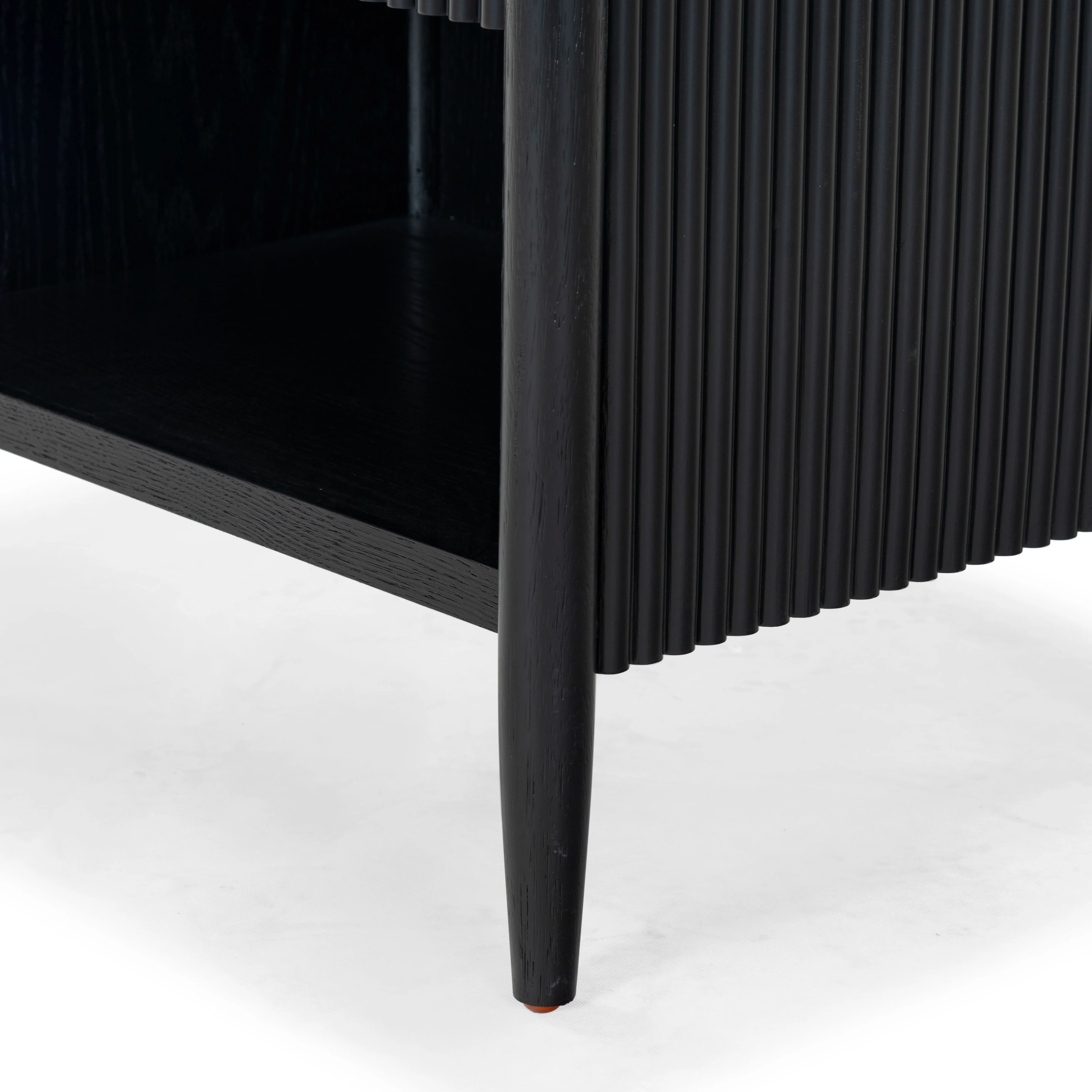 Shelbie 1 Drawer Reeded Nightstand - Image 41