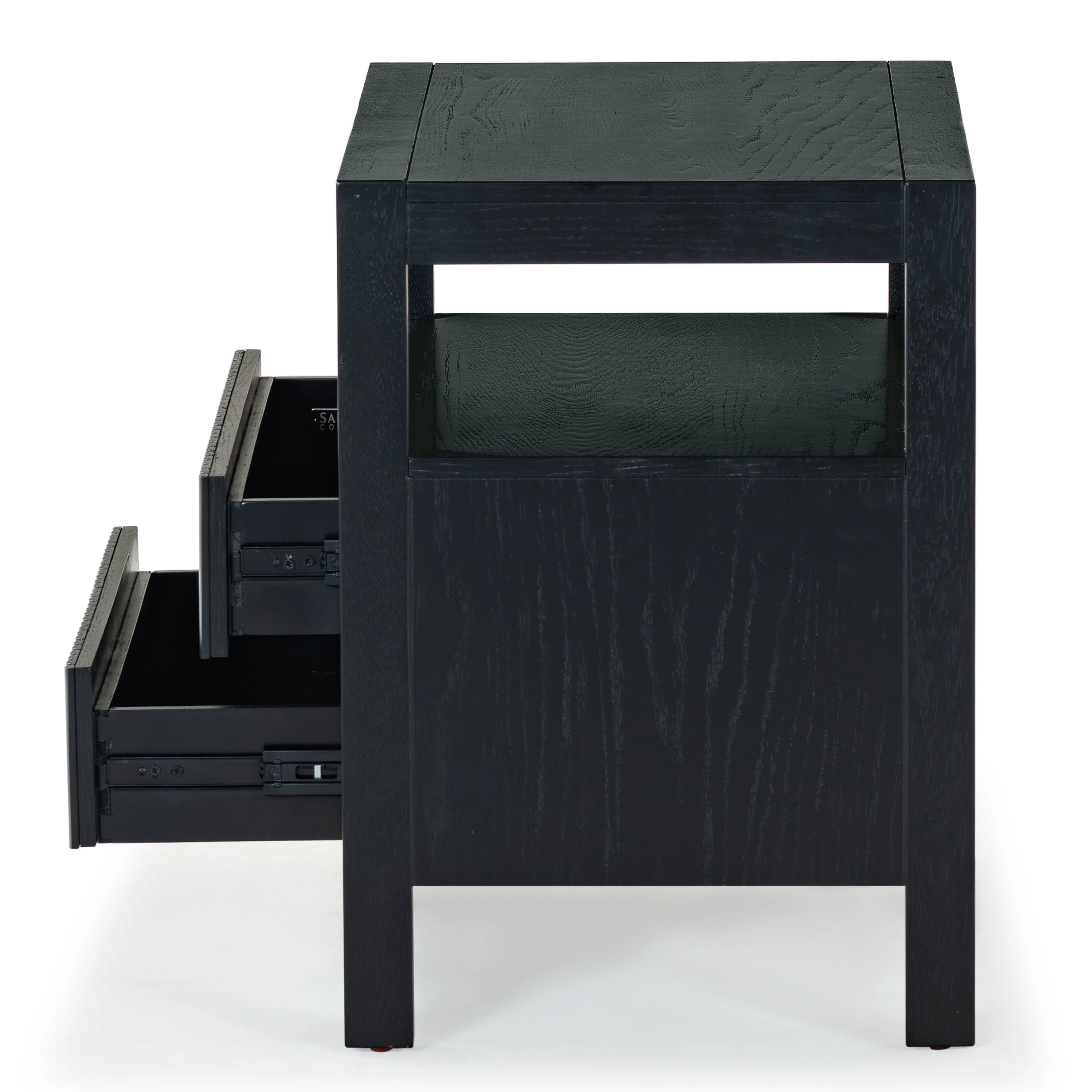 Shelbie 2 Drawer Reeded Nightstand - Image 27