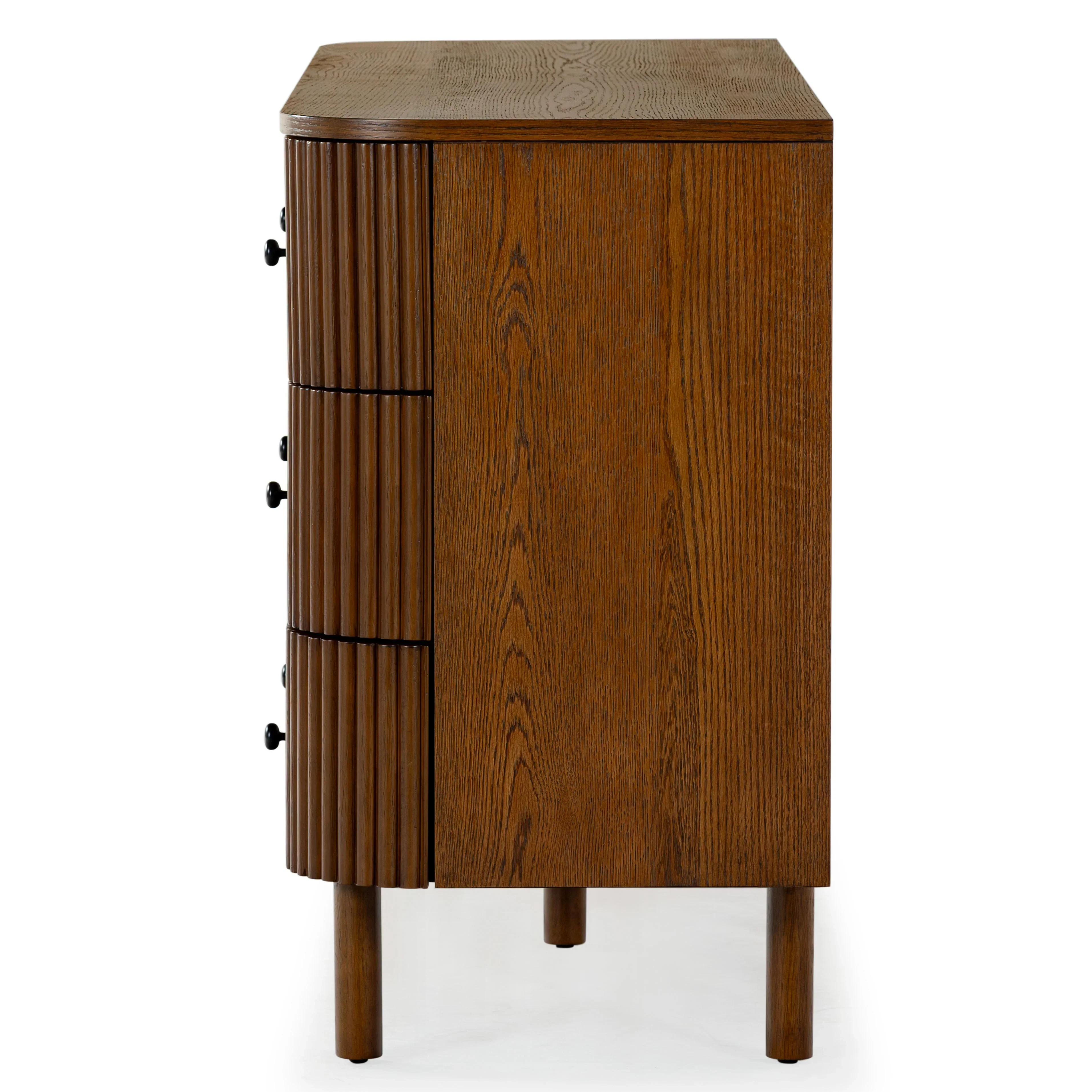 Shelbie 6 Drawer Reeded Dresser - Image 17