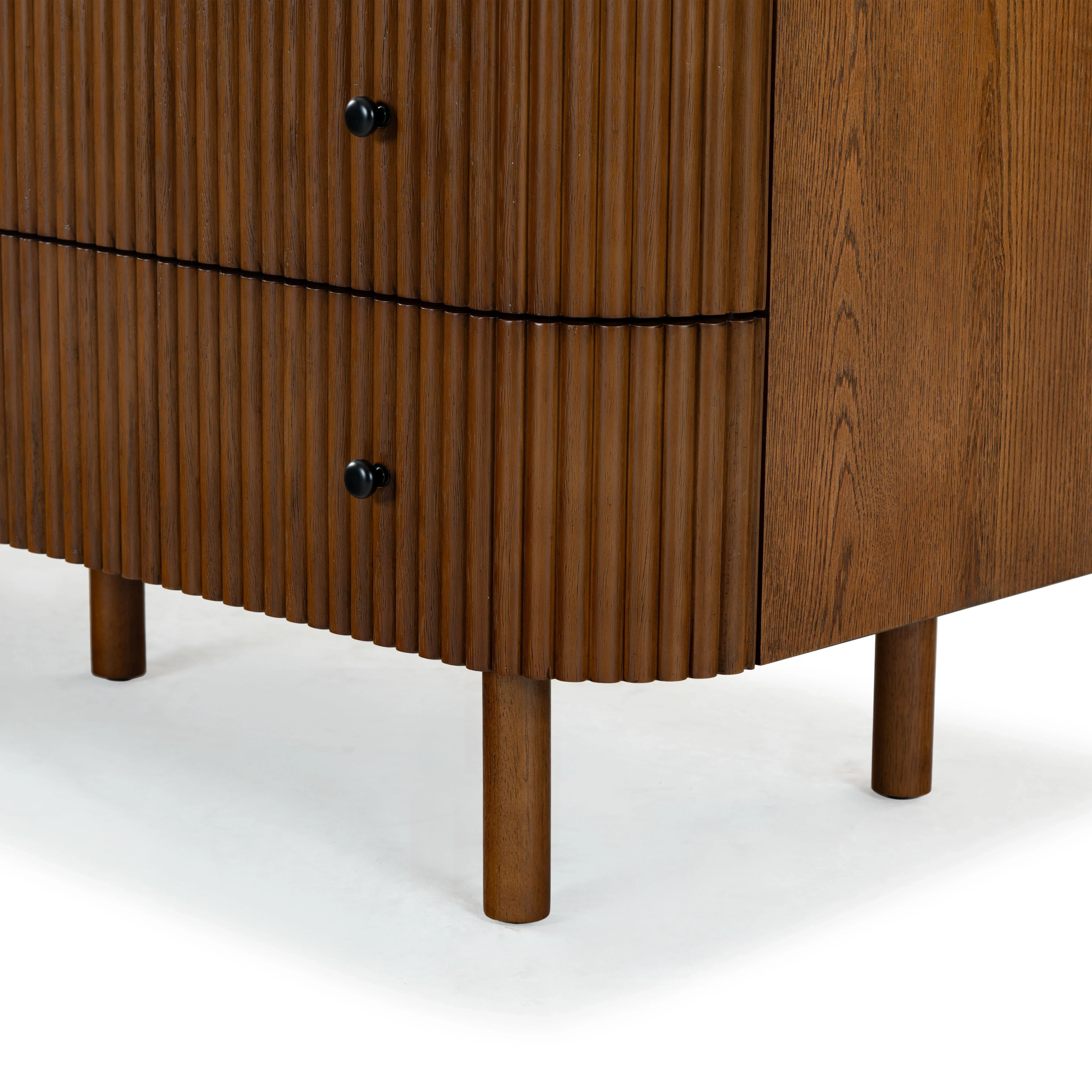 Shelbie 6 Drawer Reeded Dresser - Image 20