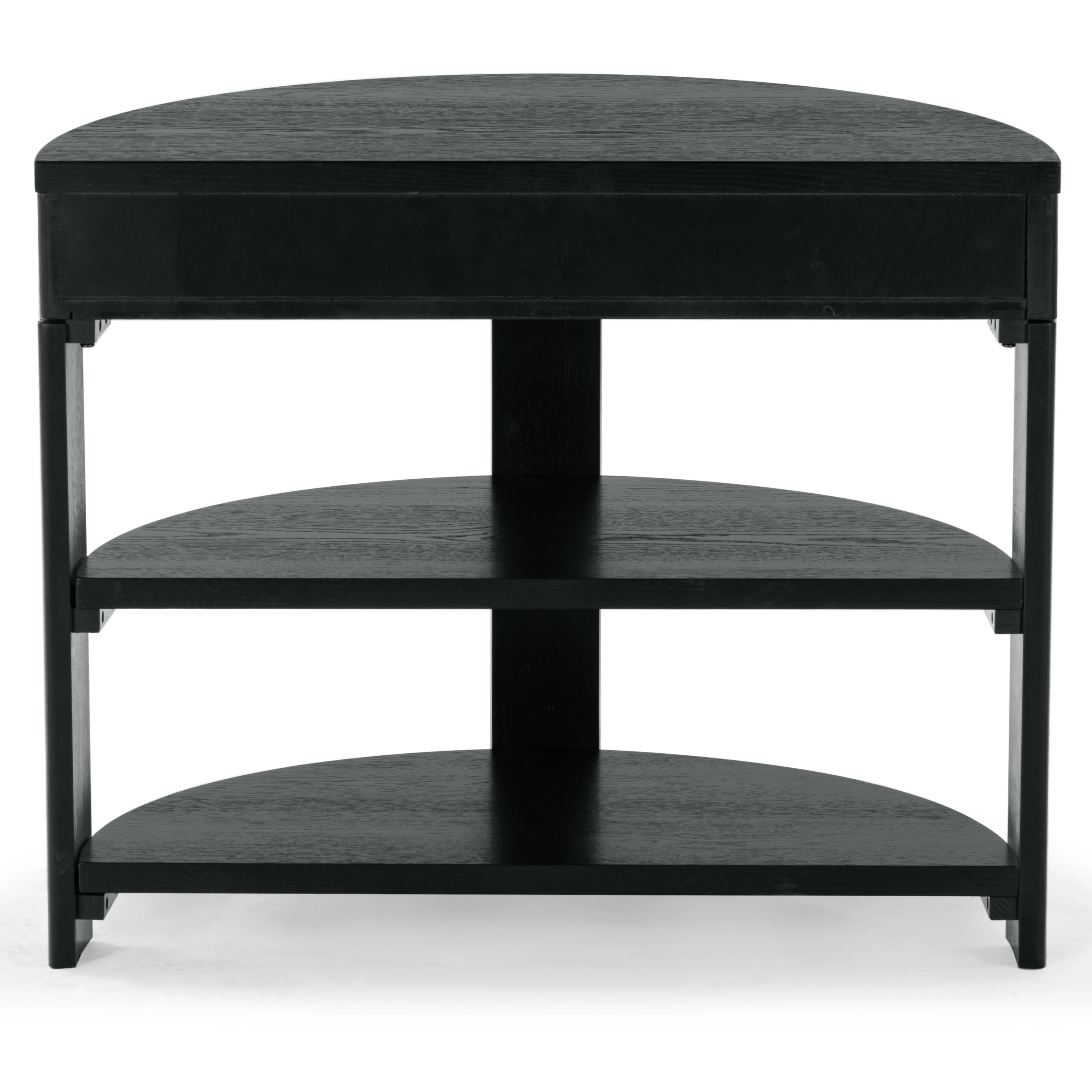 Shelbie Reeded Half Moon Console Table - Image 11