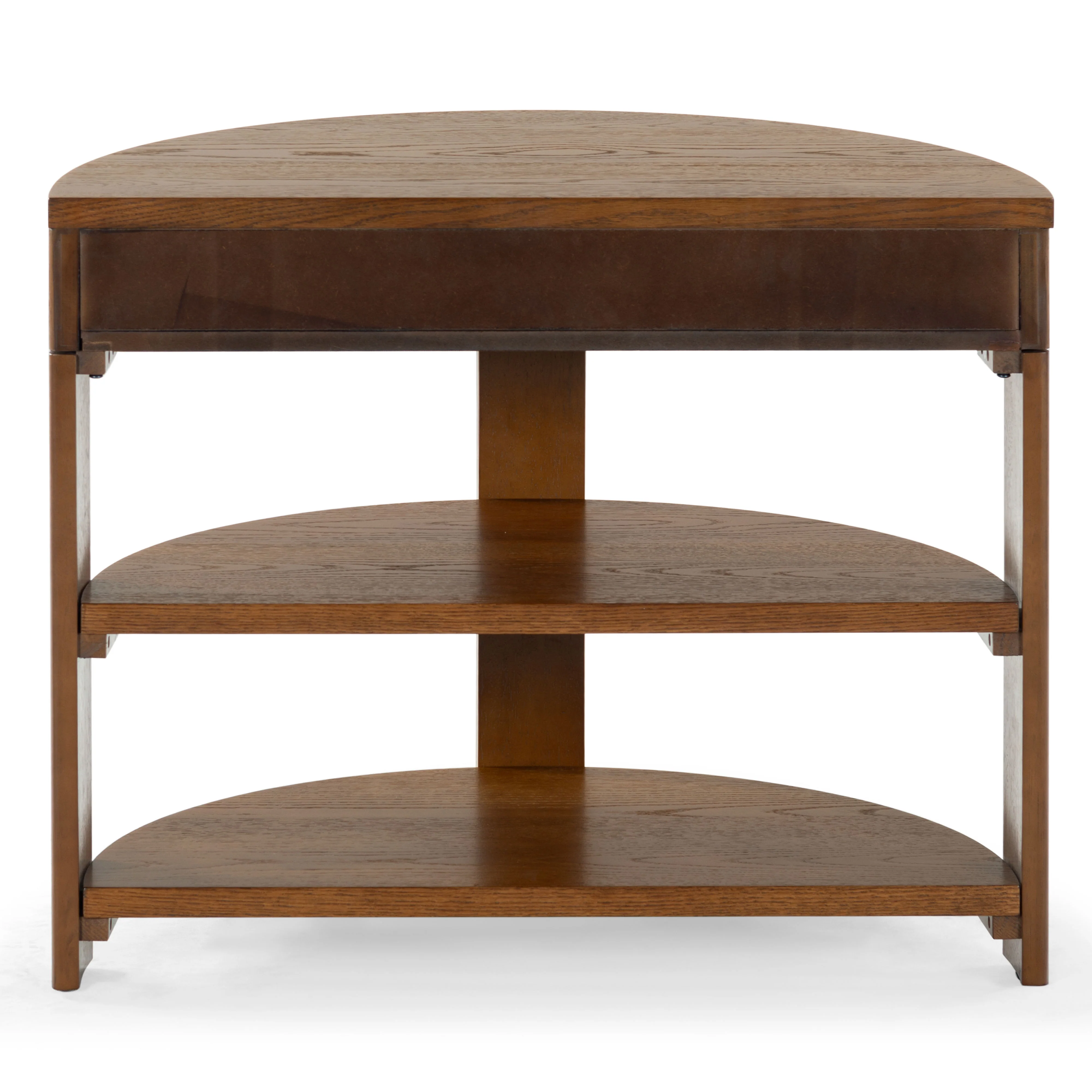 Shelbie Reeded Half Moon Console Table - Image 12