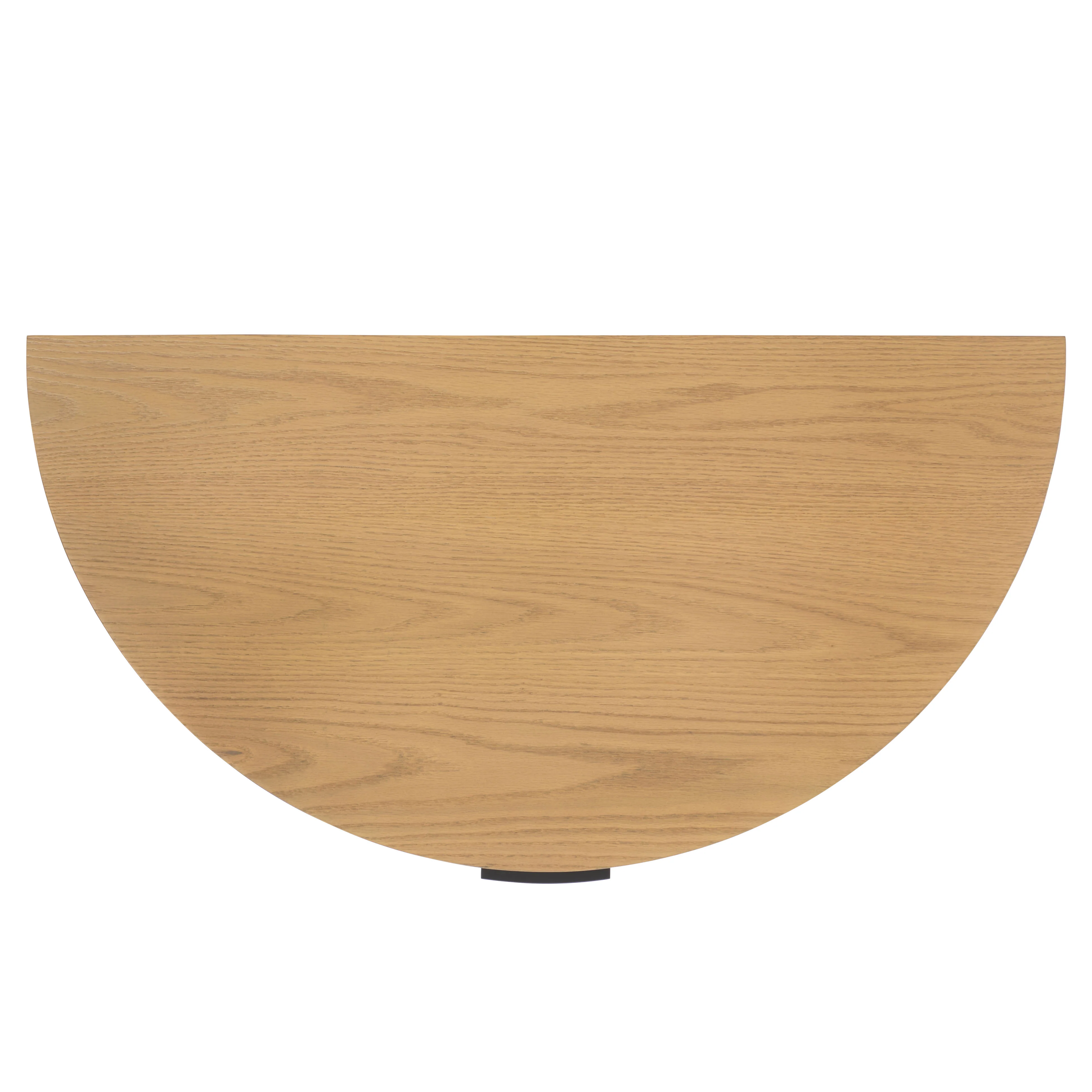 Shelbie Reeded Half Moon Console Table - Image 26