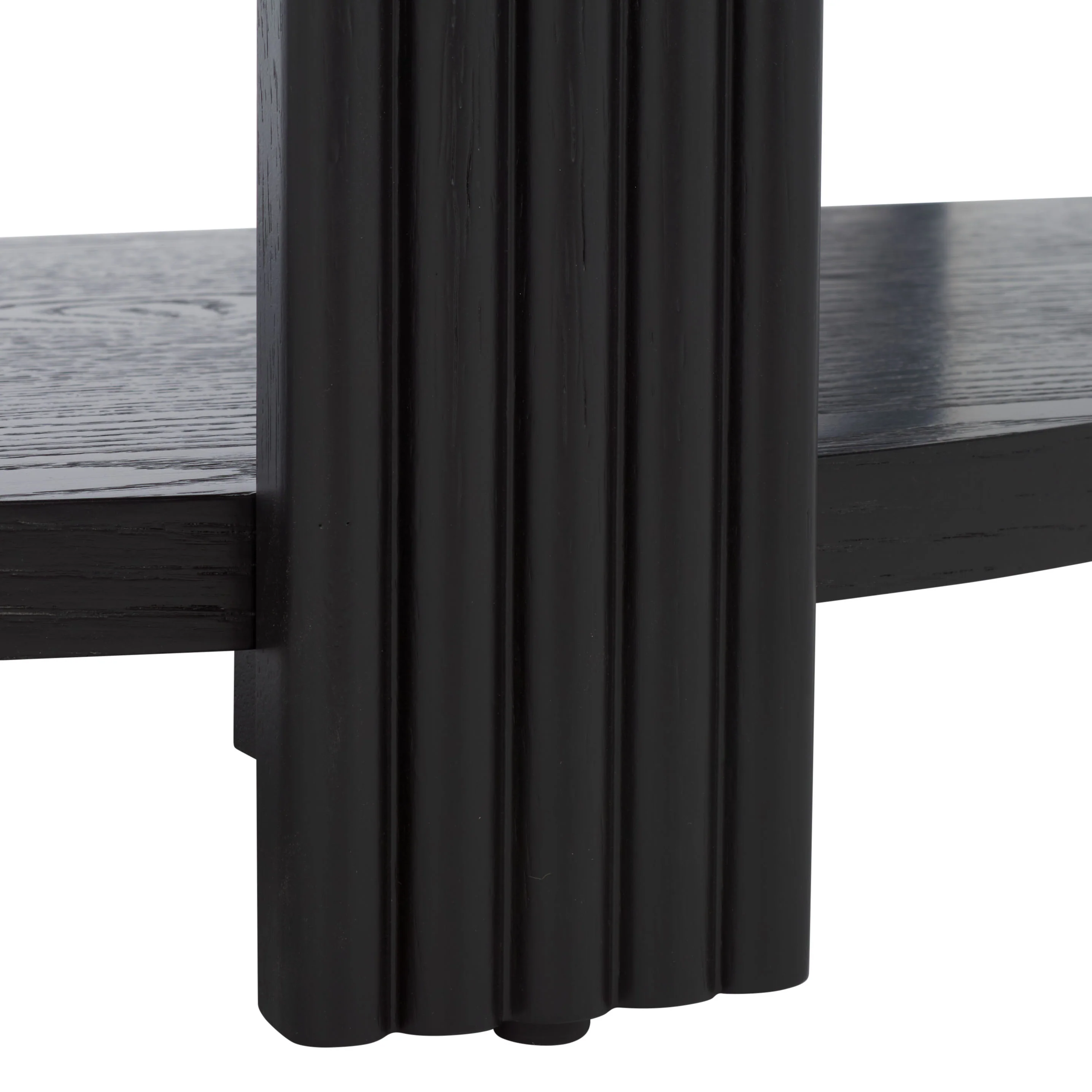 Shelbie Reeded Half Moon Console Table - Image 44