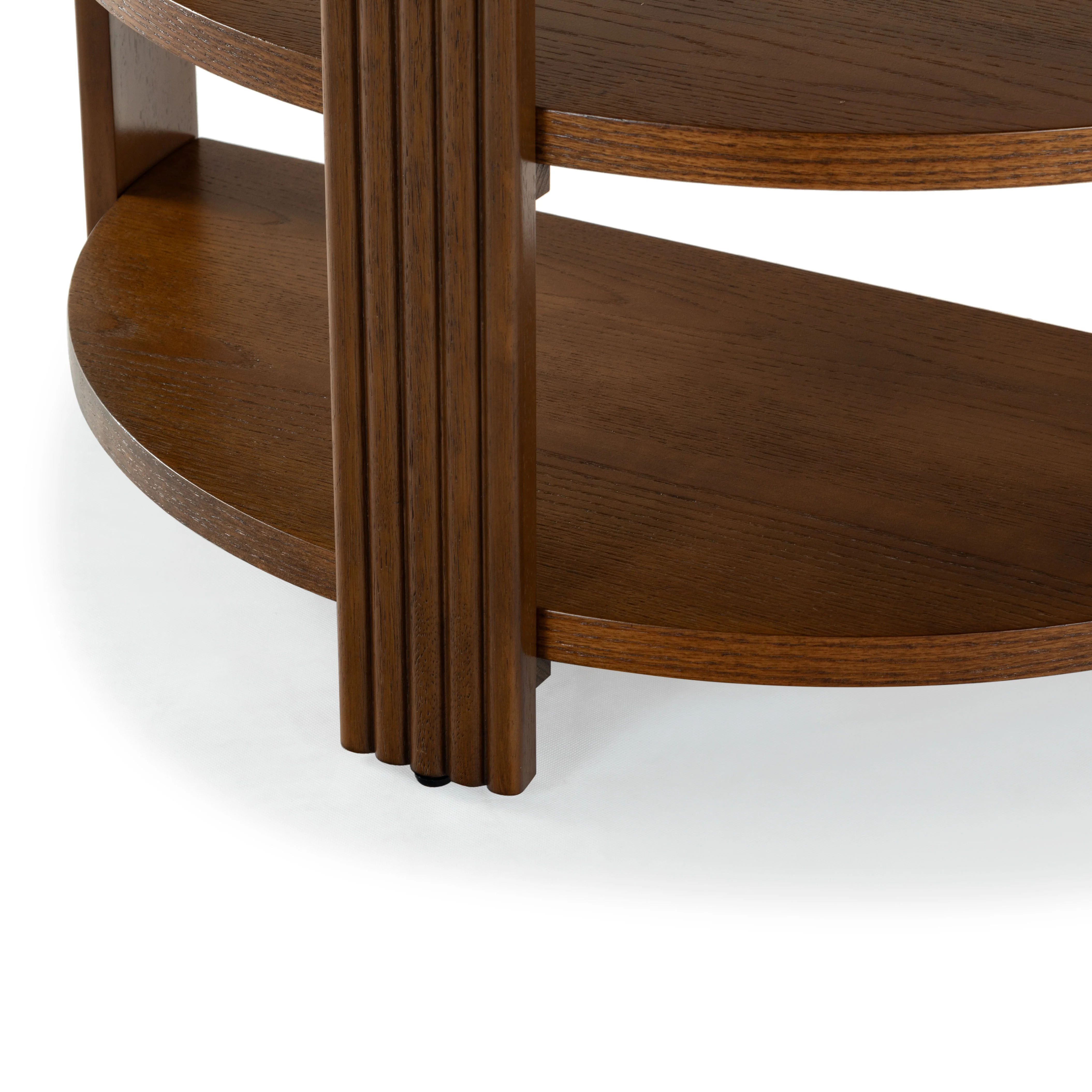 Shelbie Reeded Half Moon Console Table - Image 54