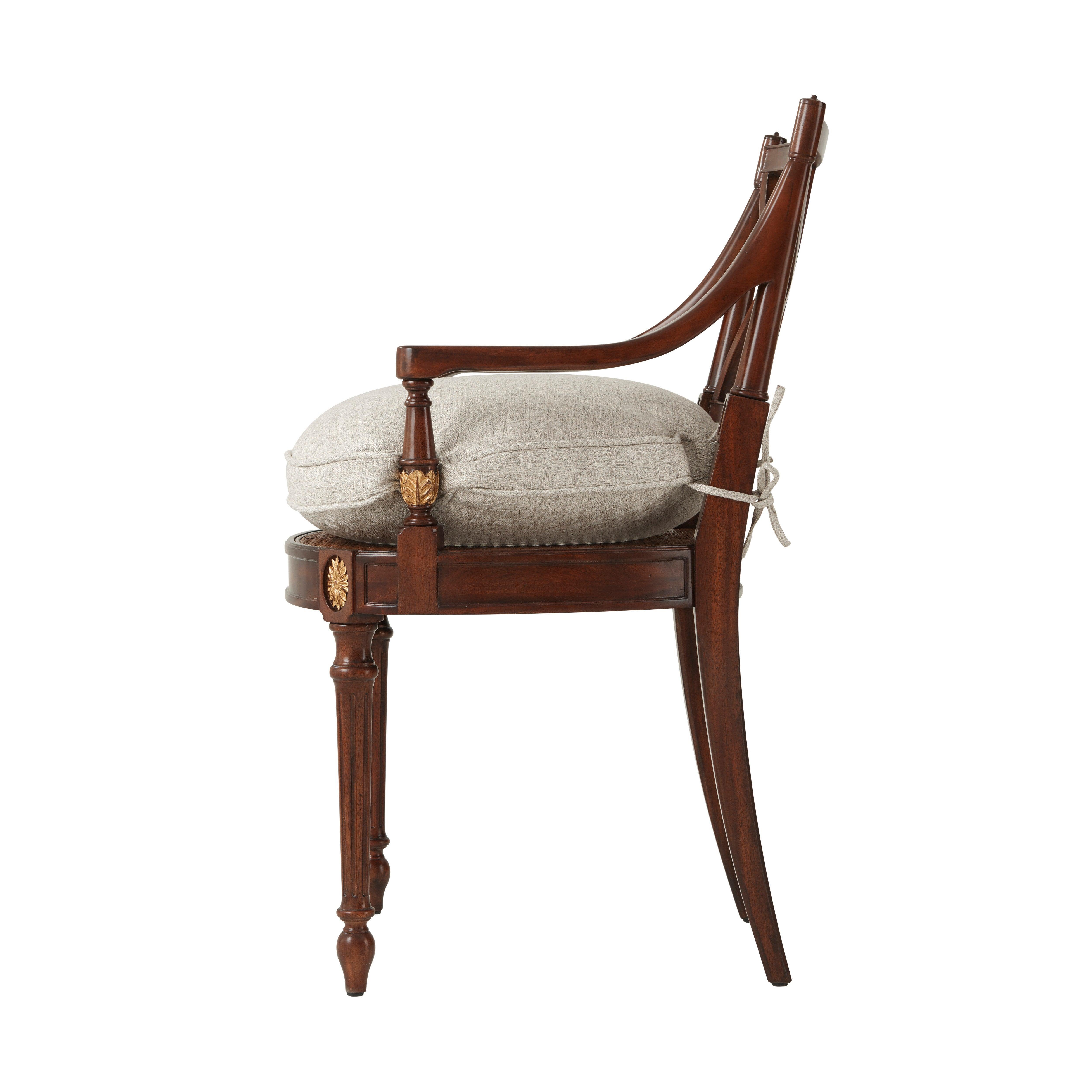 Sheraton's Dainty Chair - Set Of 2 - Image 3