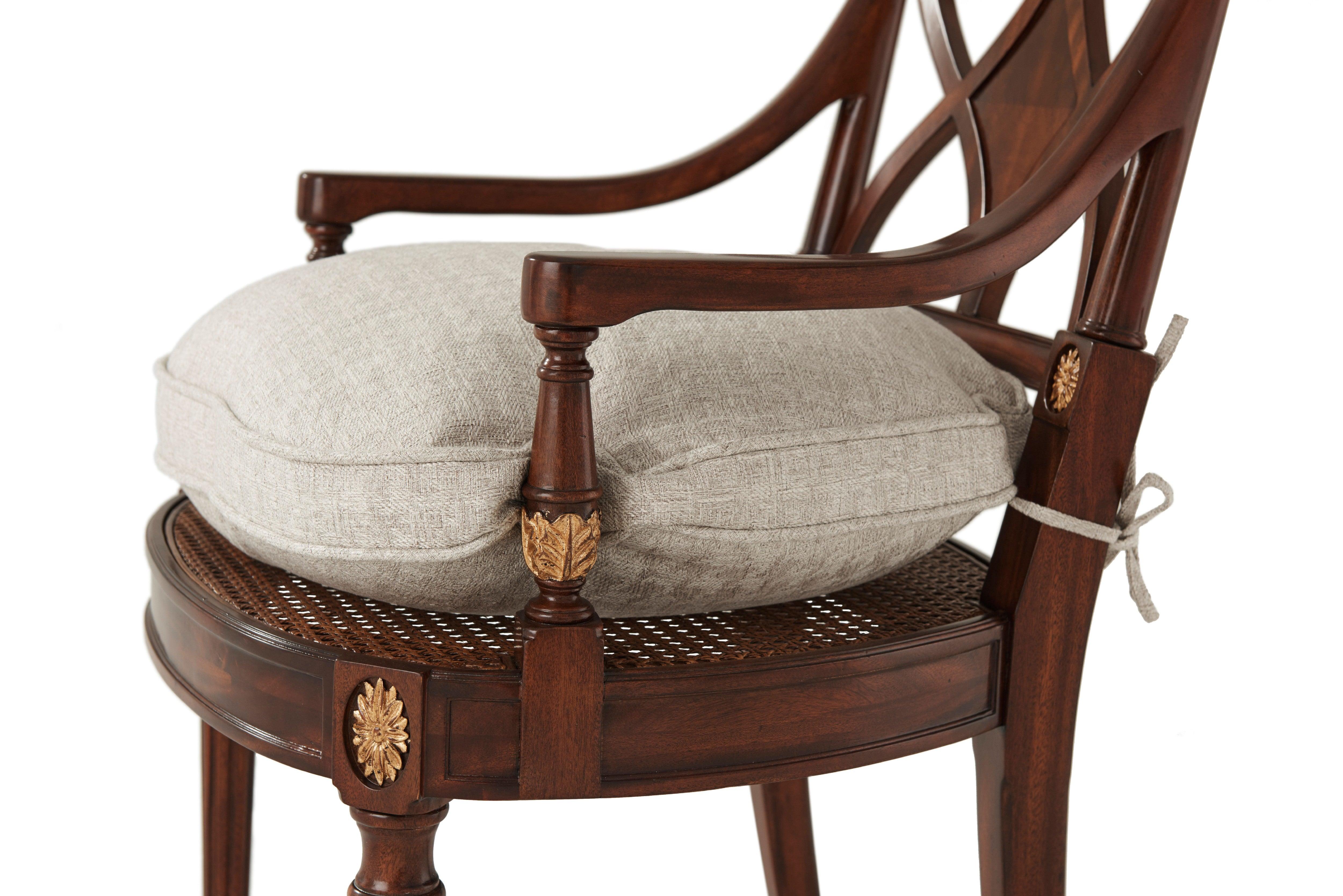 Sheraton's Dainty Chair - Set Of 2 - Image 5