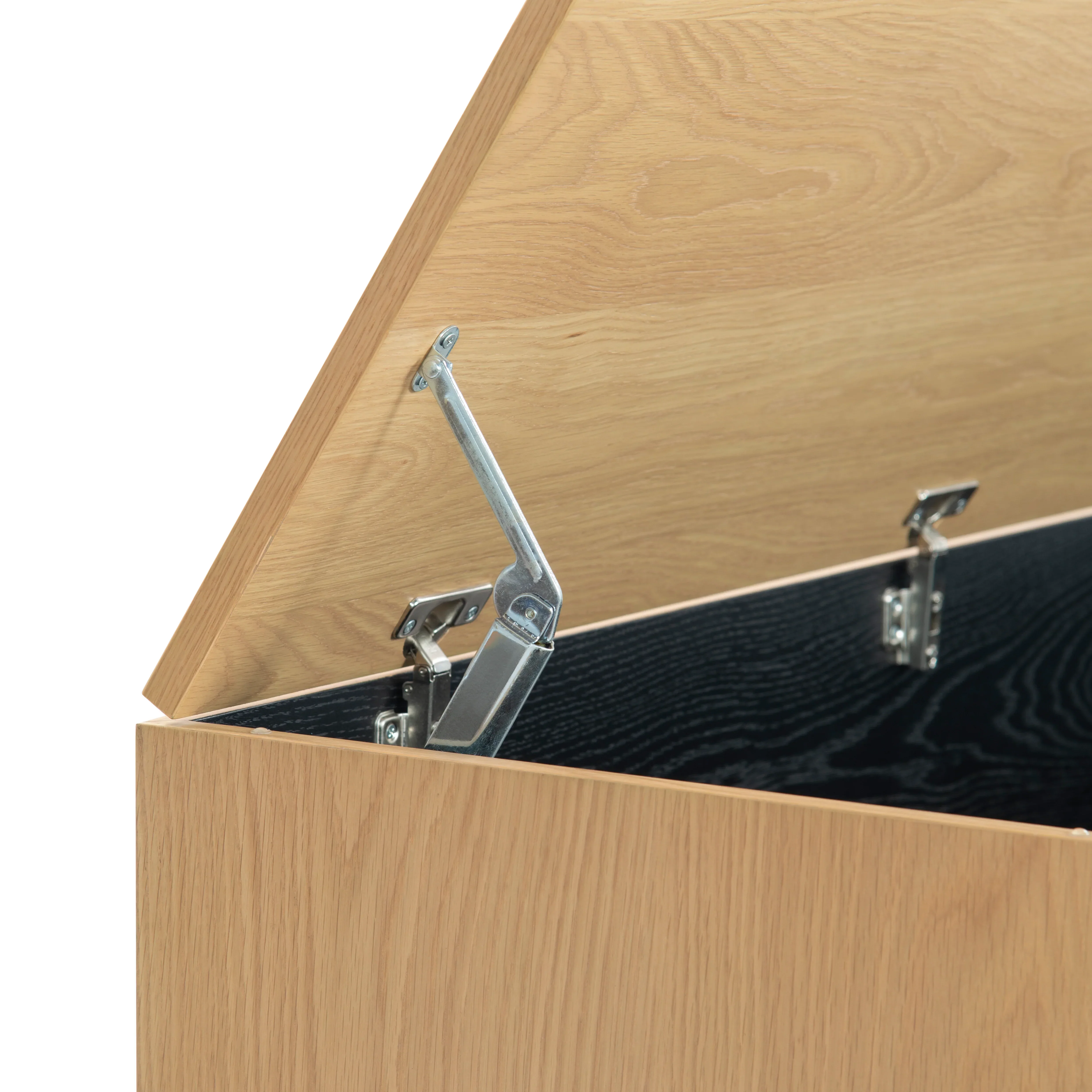 Sherianya Wood Storage Bench - Image 4