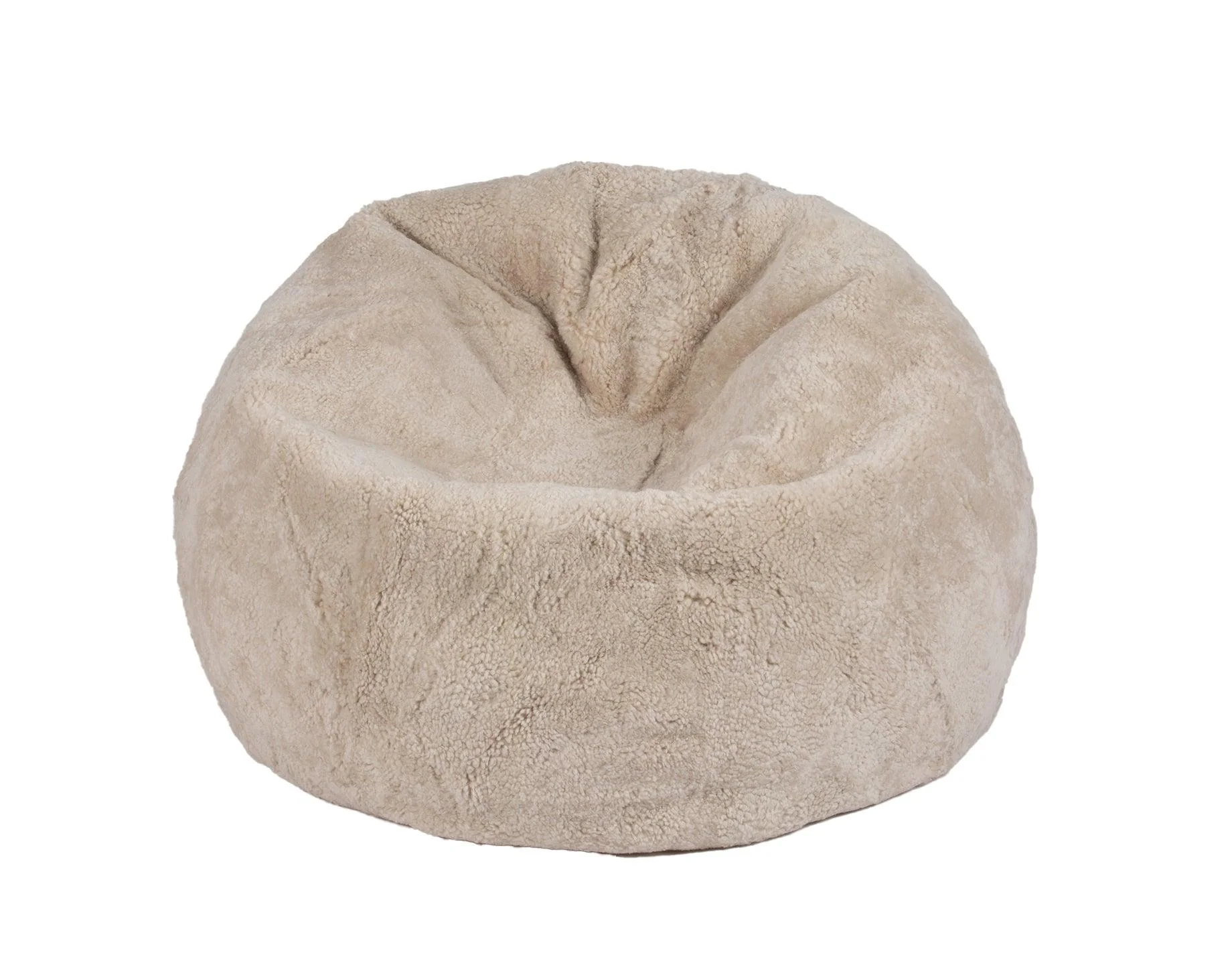 Shorn Curly Sheepskin Beanbag - Image 4