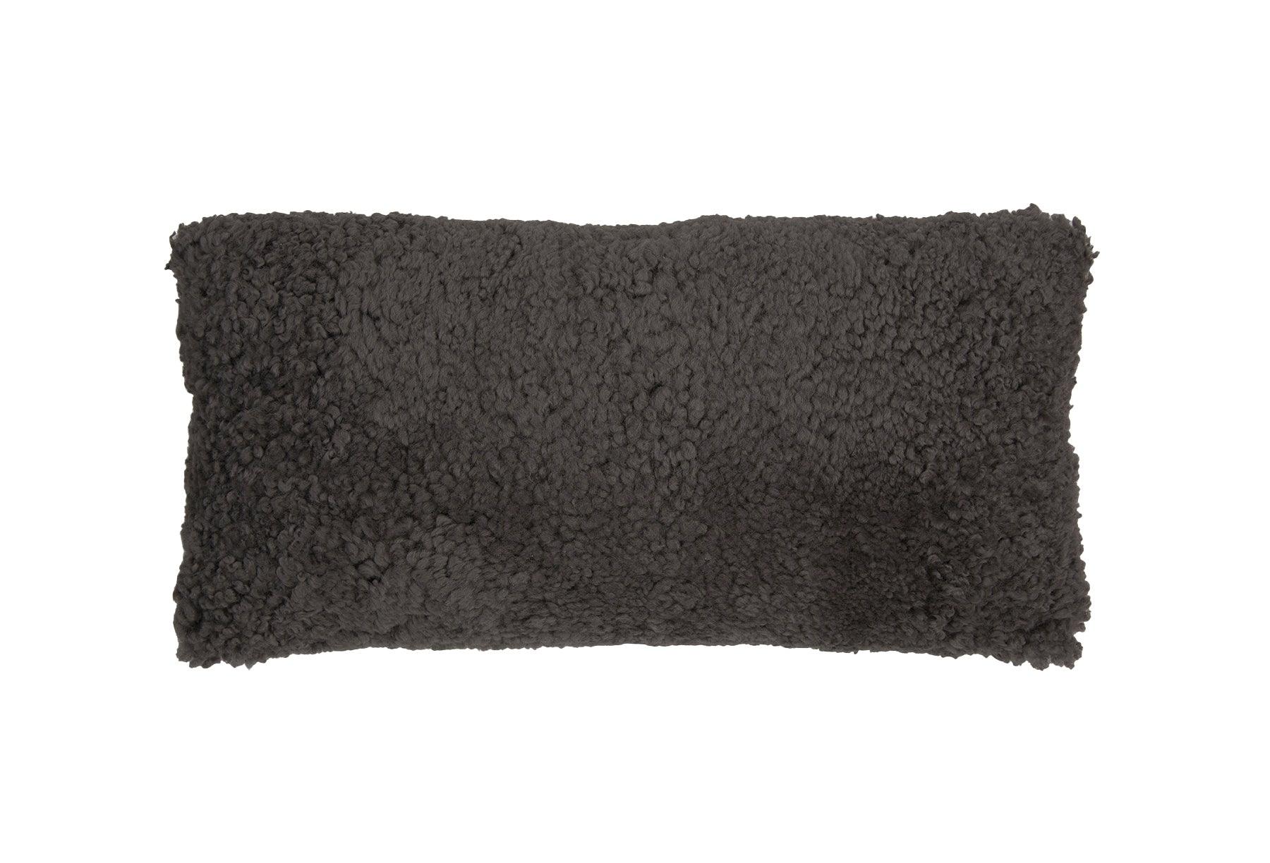 Shortwool Curly Sheepskin Lumbar Cushion - Image 11