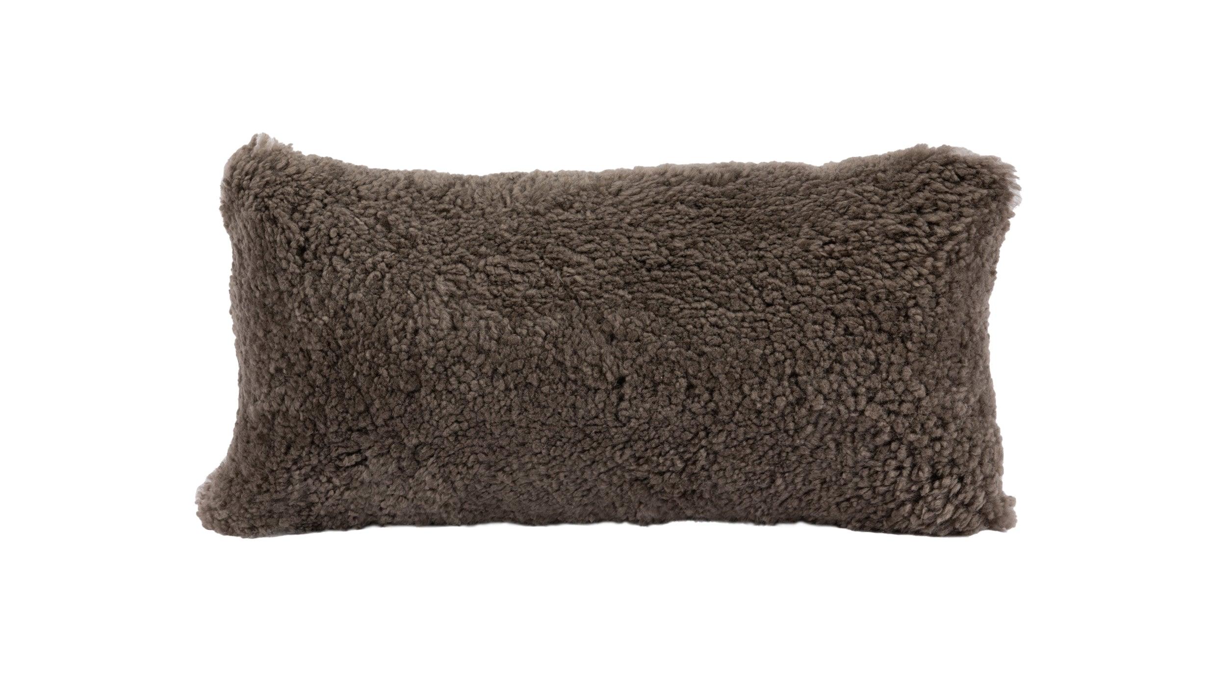 Shortwool Curly Sheepskin Lumbar Cushion - Image 6